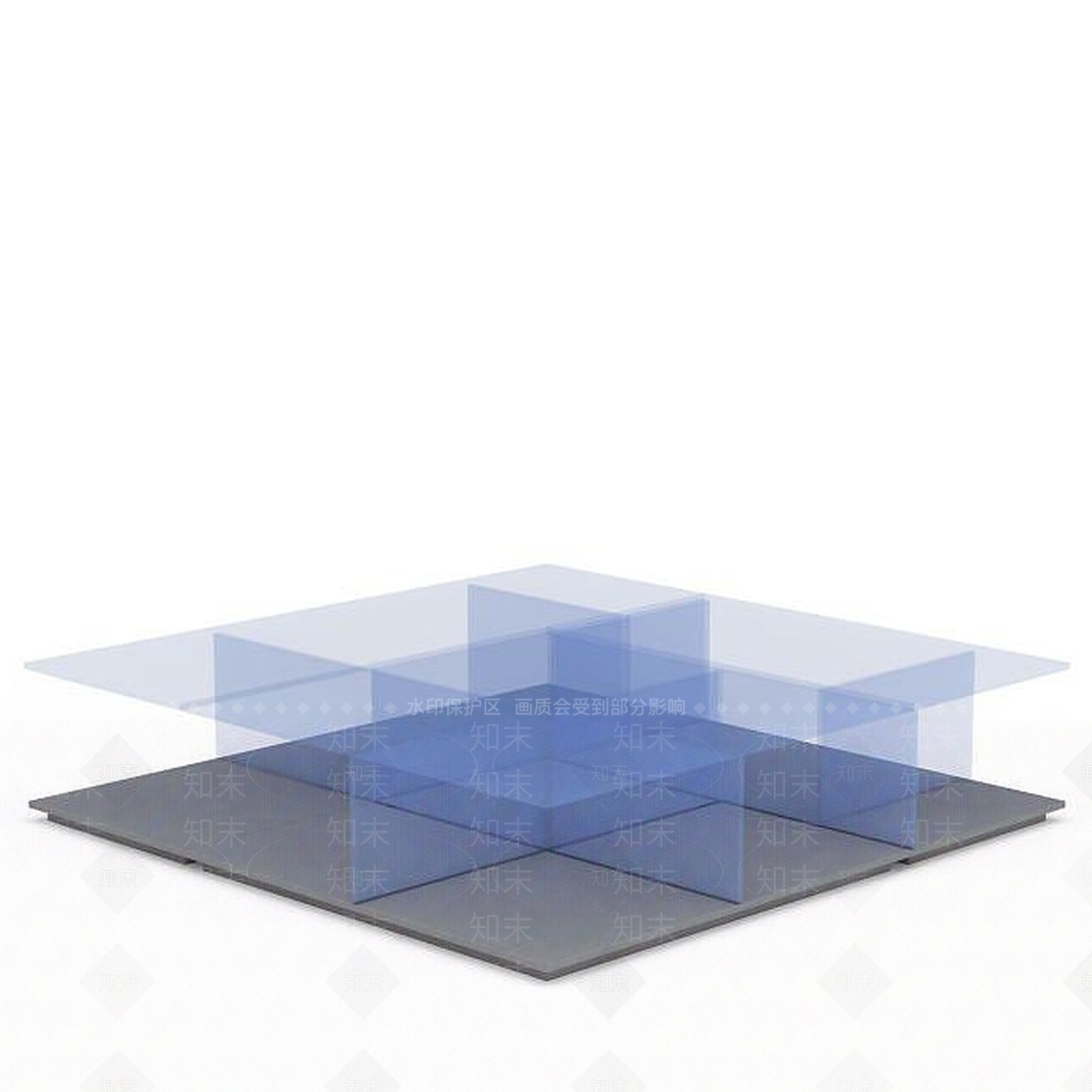 现代沙发组合3D模型下载【ID:1198947330】