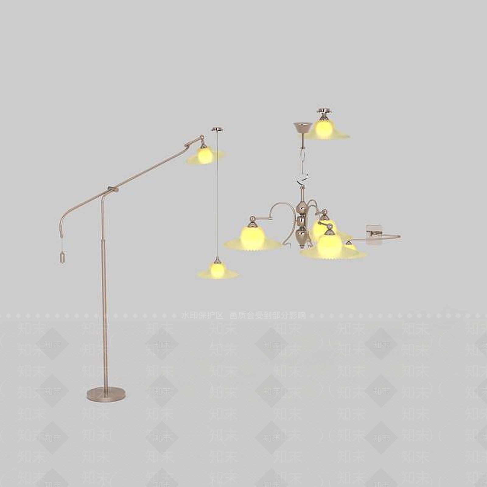 现代封闭式厨房3D模型下载【ID:1198957597】