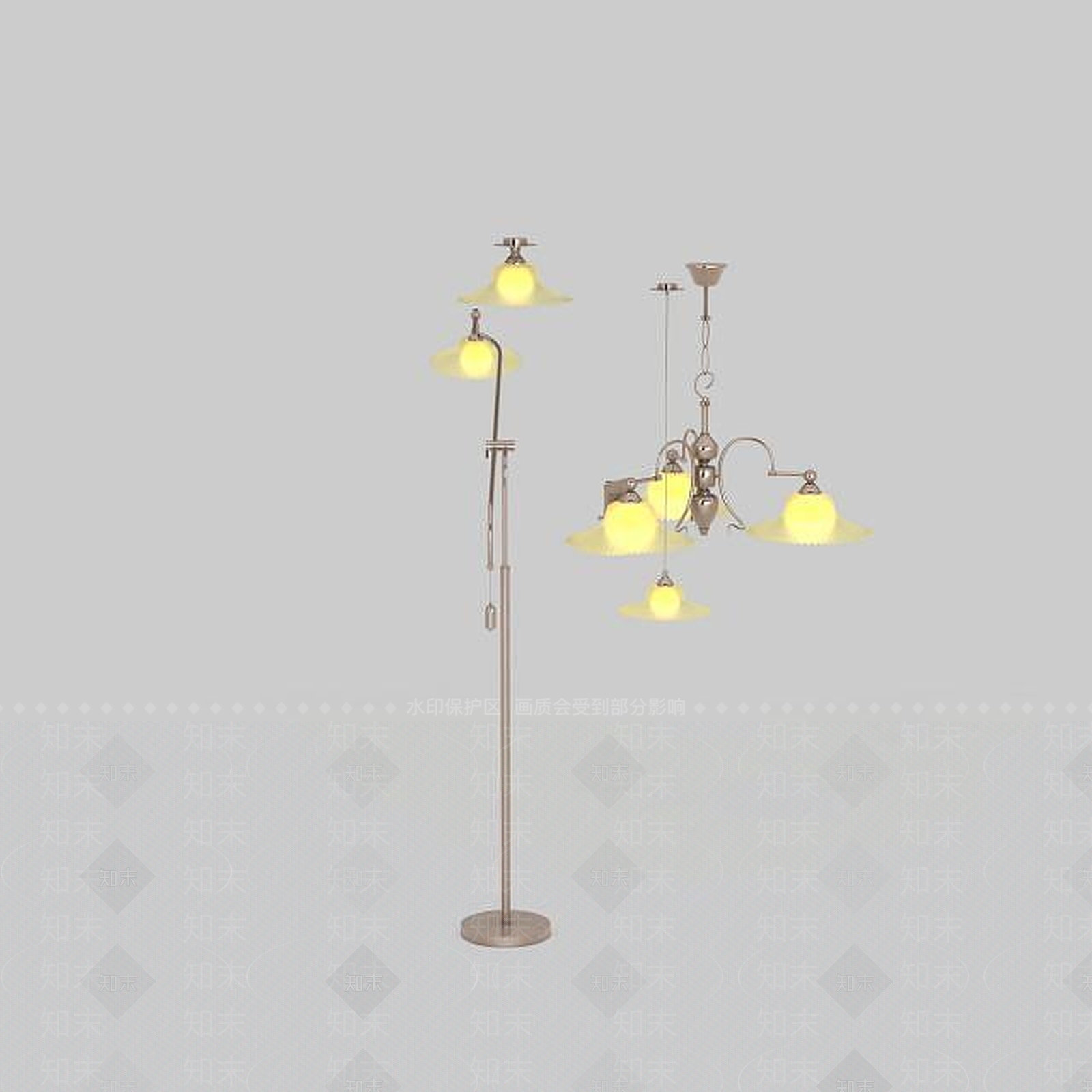 现代封闭式厨房3D模型下载【ID:1198957597】