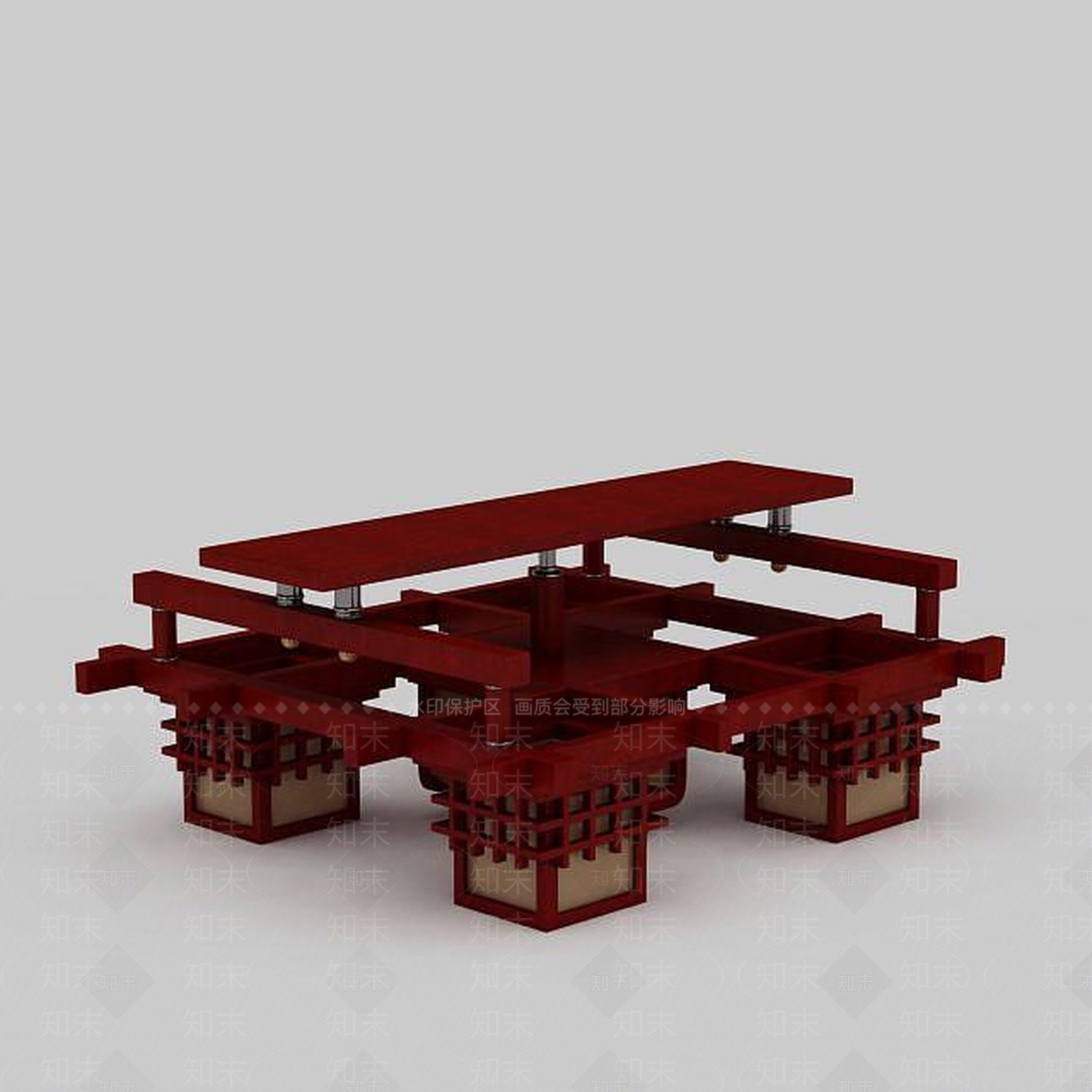 现代封闭式厨房3D模型下载【ID:1194307320】