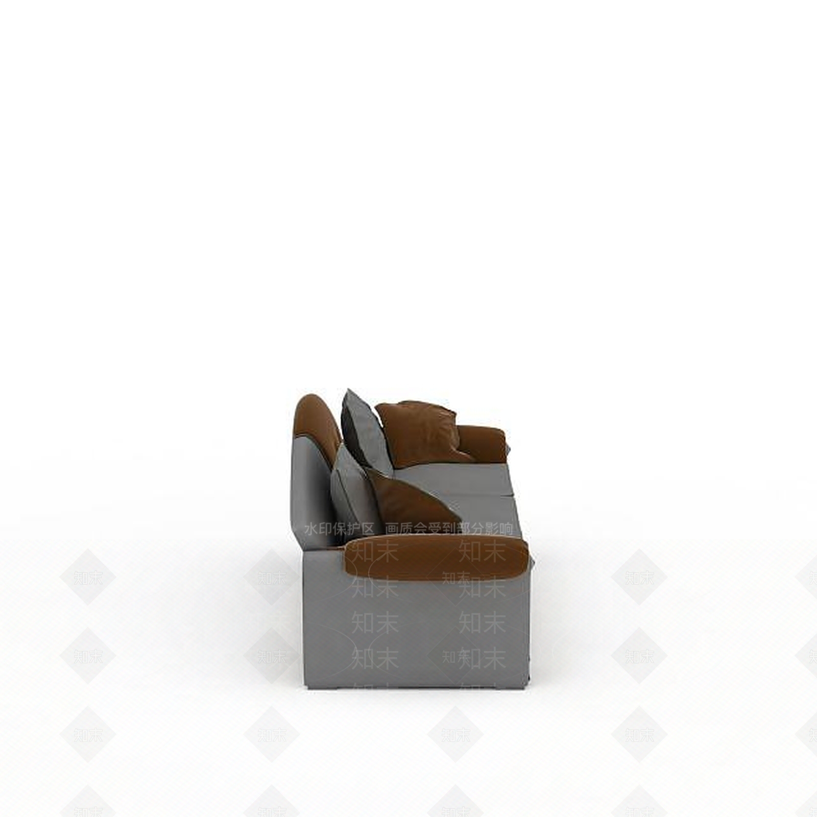现代双人沙发3D模型下载【ID:1198945156】