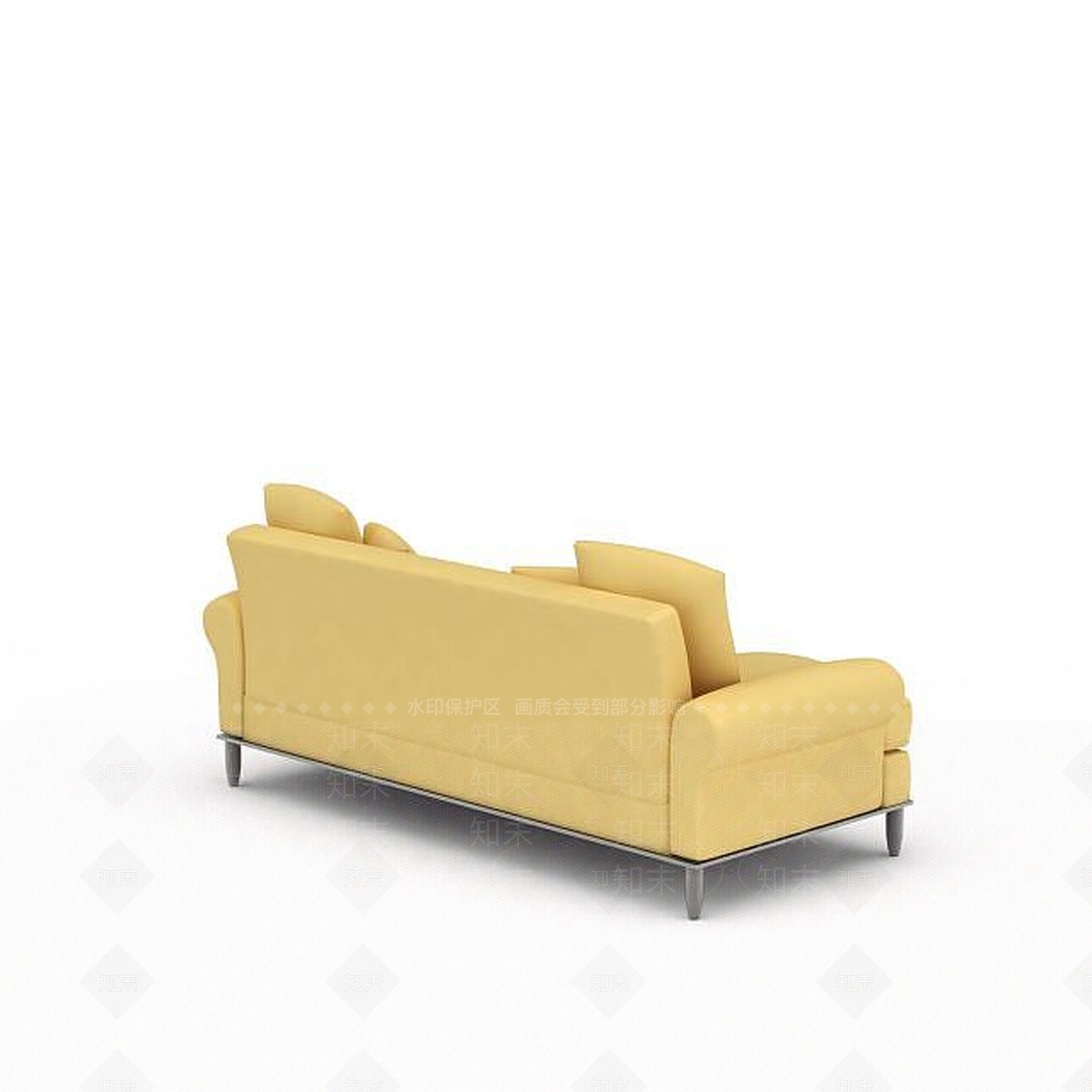现代双人沙发3D模型下载【ID:1198956308】