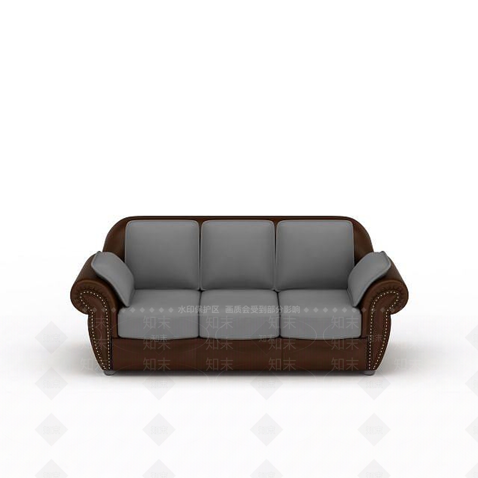 现代双人沙发3D模型下载【ID:1198945134】