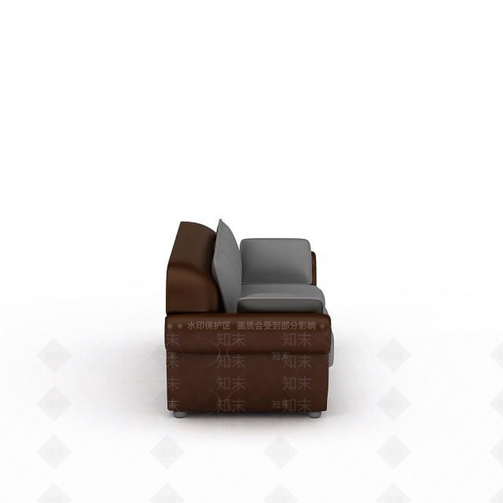 现代双人沙发3D模型下载【ID:1198945134】