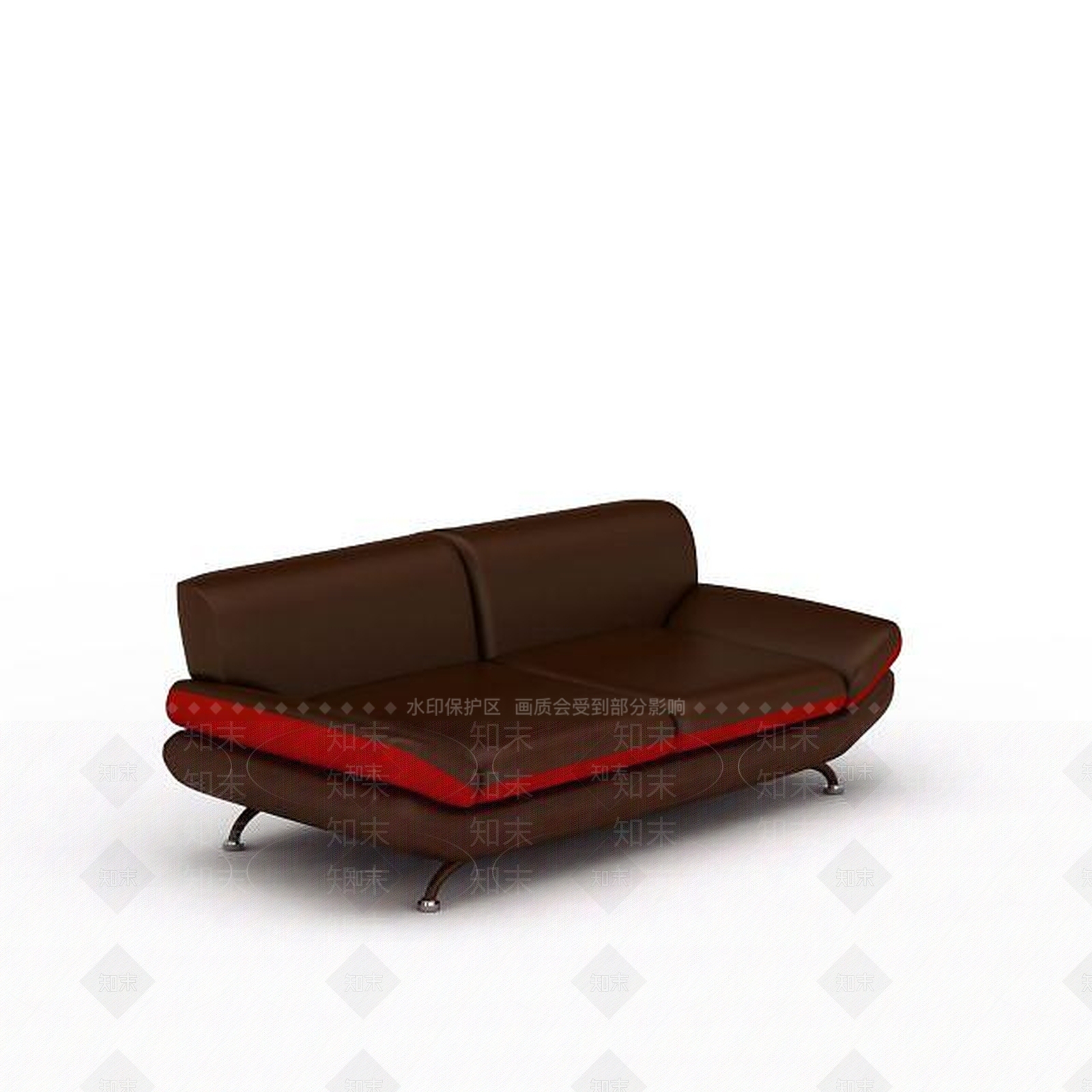 现代双人沙发3D模型下载【ID:1198945096】