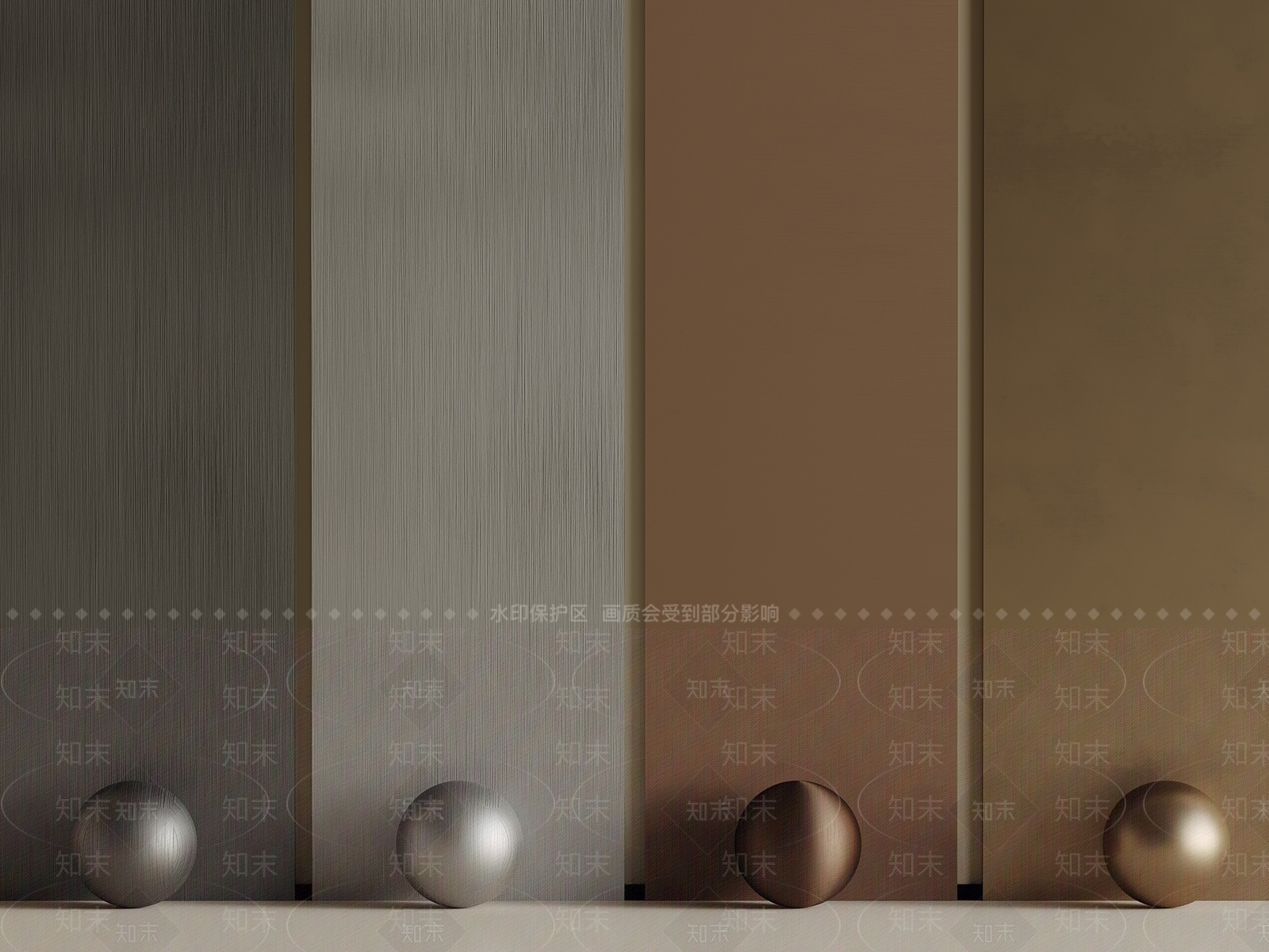 现代护墙板3D模型下载【ID:1194310414】