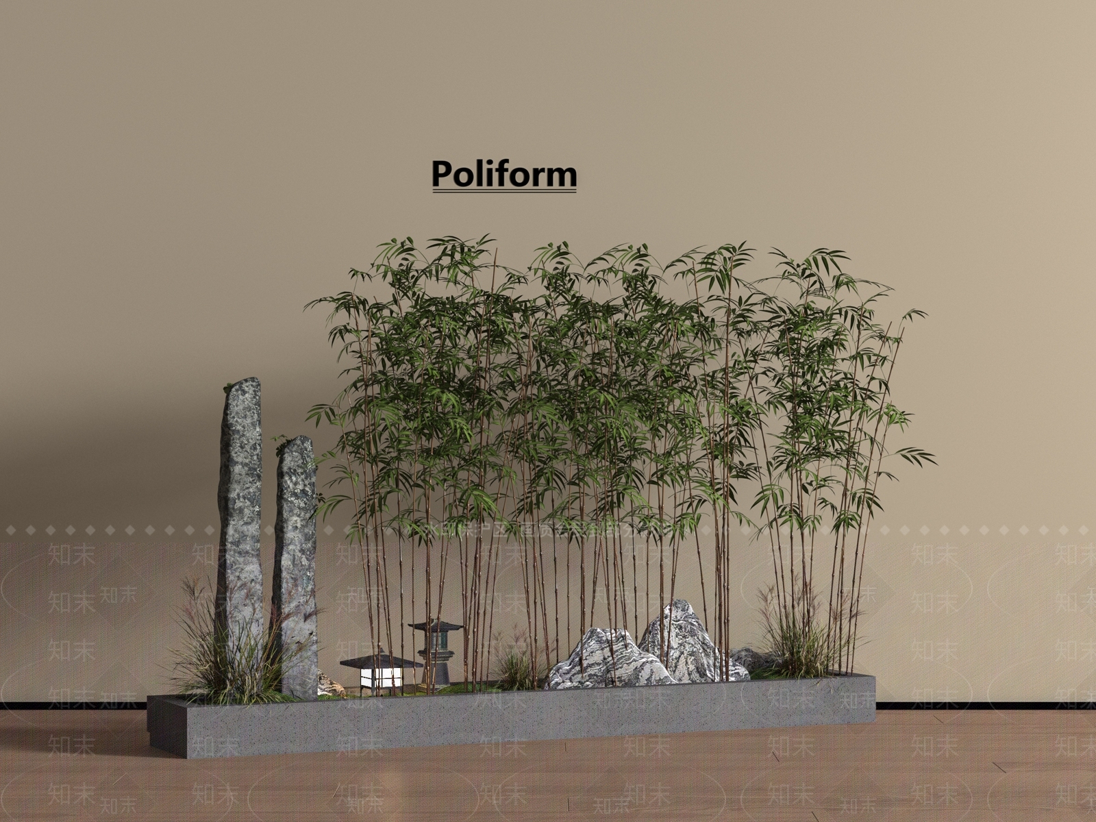 竹子SU模型下载【ID:1194313689】