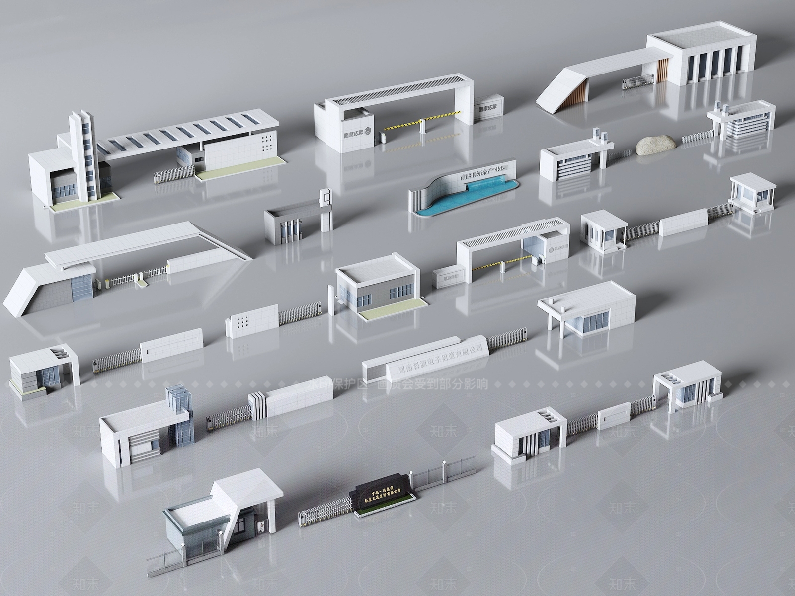 现代其他门3D模型下载【ID:1205948011】