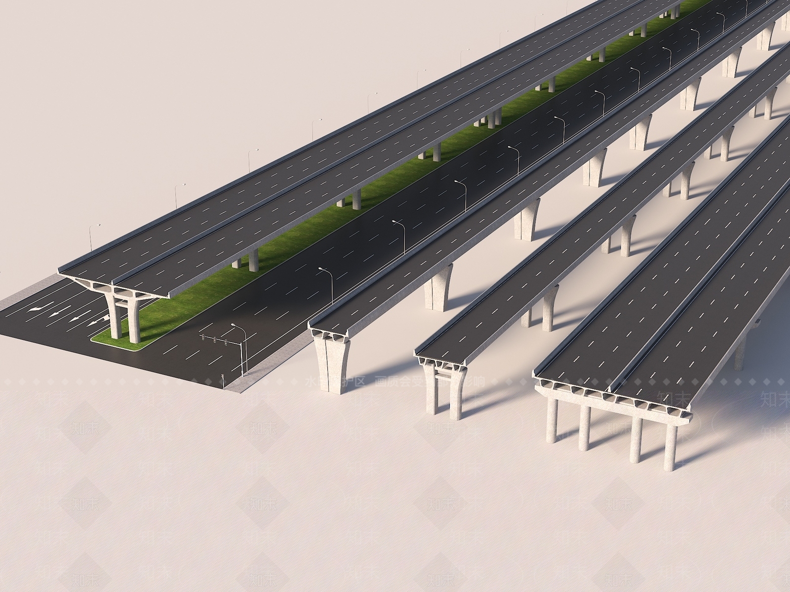 现代其他景观3D模型下载【ID:1194320301】