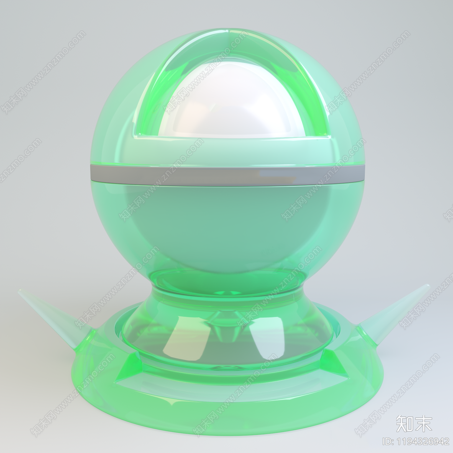 浅绿色可改色有机玻璃贴图下载【ID:1194326942】