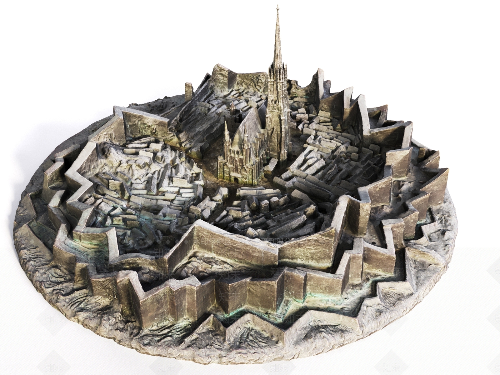 欧式其他公共建筑3D模型下载【ID:1194329342】