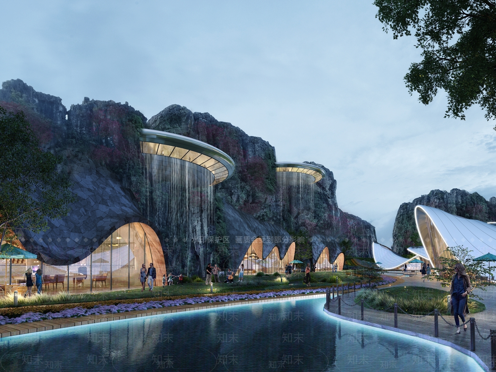 现代其他景观小建筑SU模型下载【ID:1194329160】