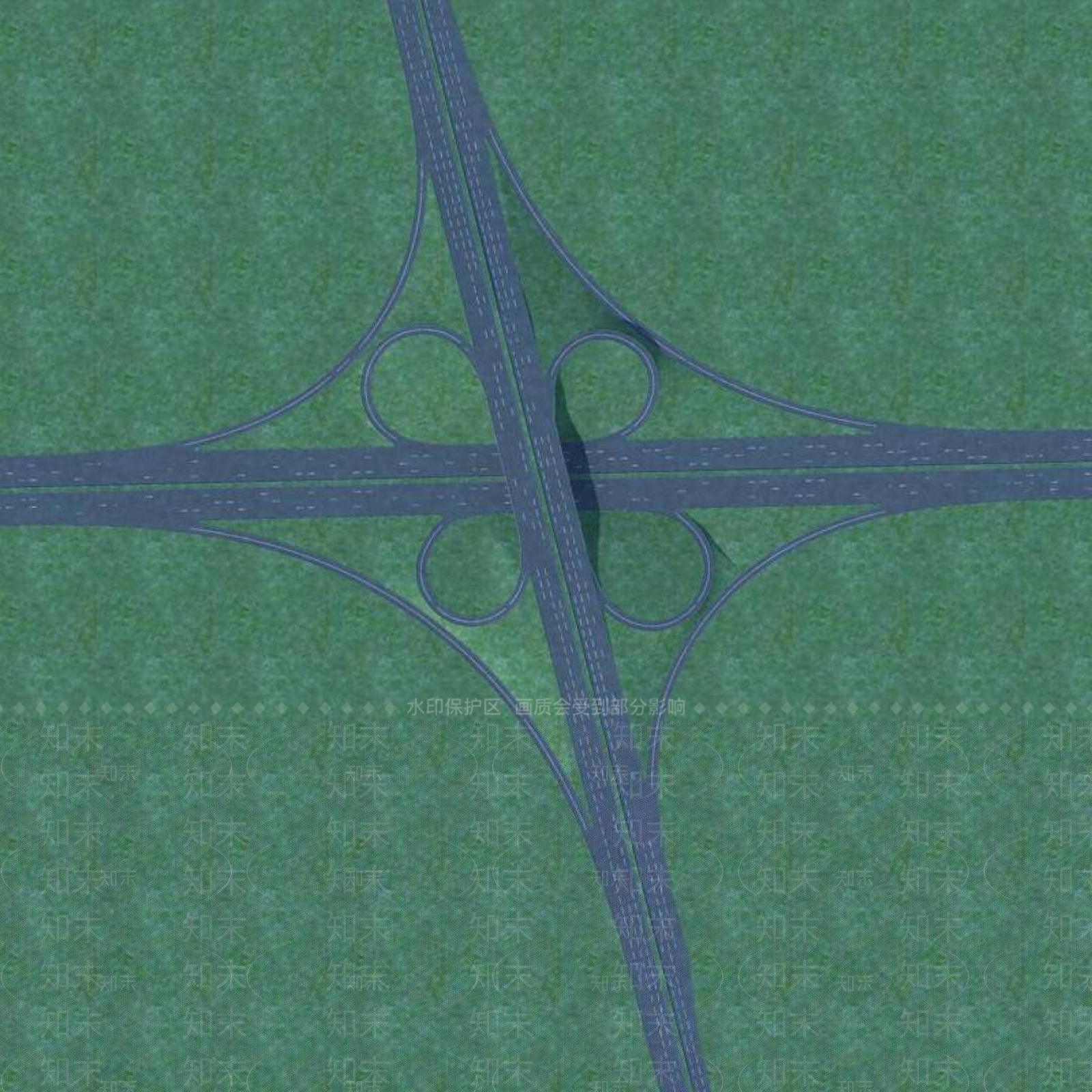 现代桥3D模型下载【ID:1194344036】