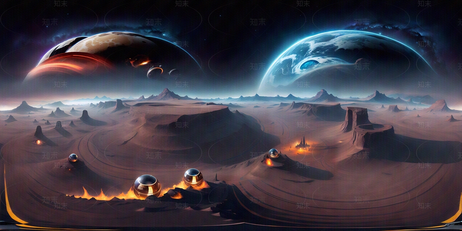 现代天空HDR贴图下载【ID:1194360083】