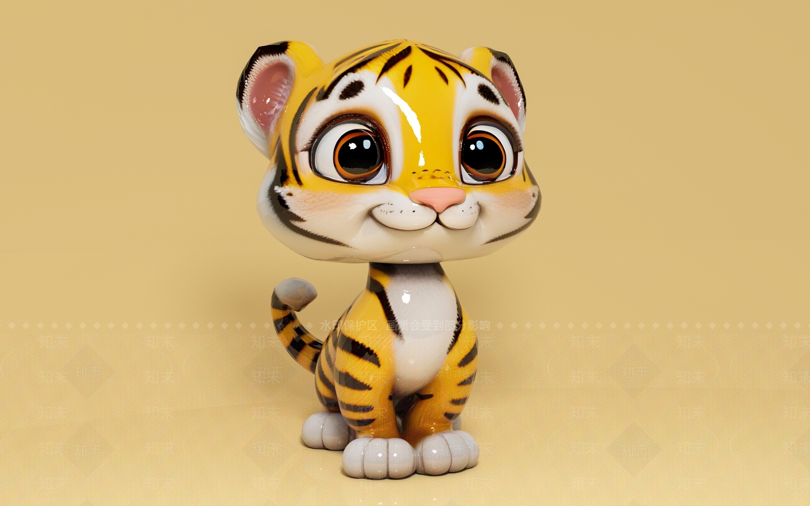 爬行类动物3D模型下载【ID:1194370765】