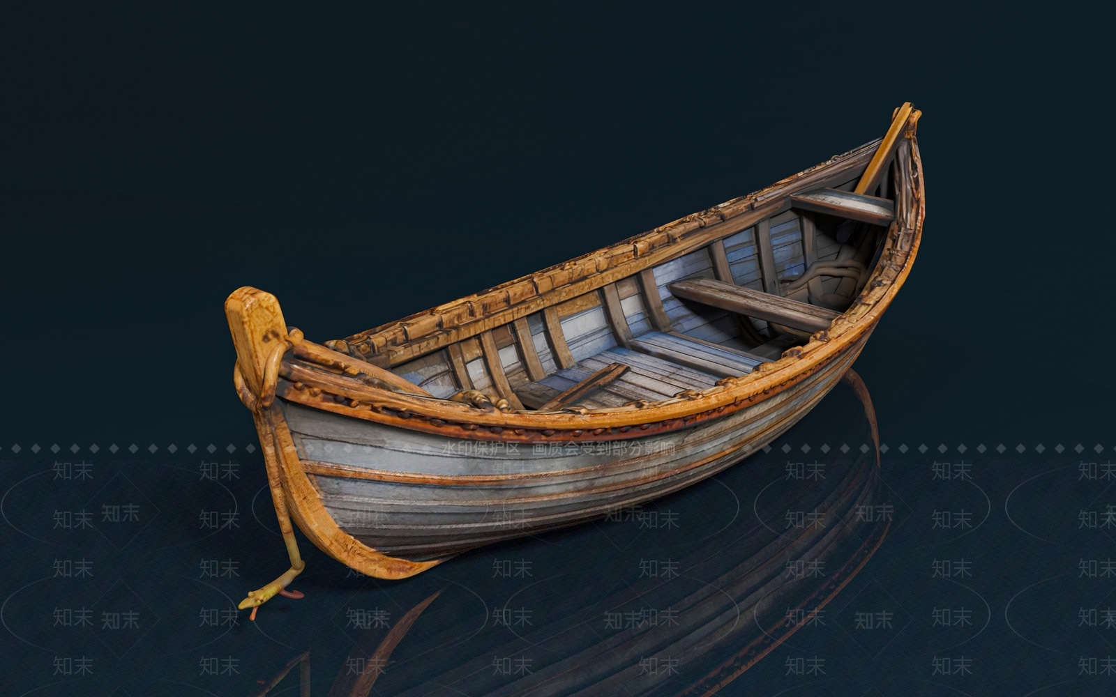 船3D模型下载【ID:1194375185】