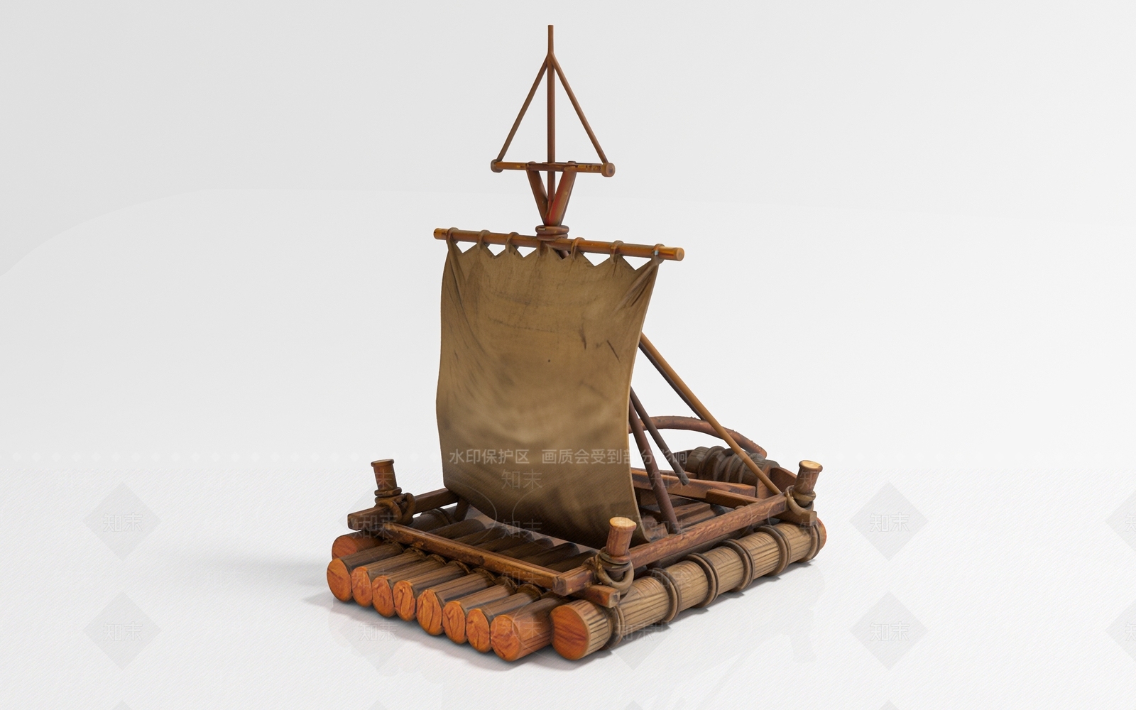船3D模型下载【ID:1194376182】