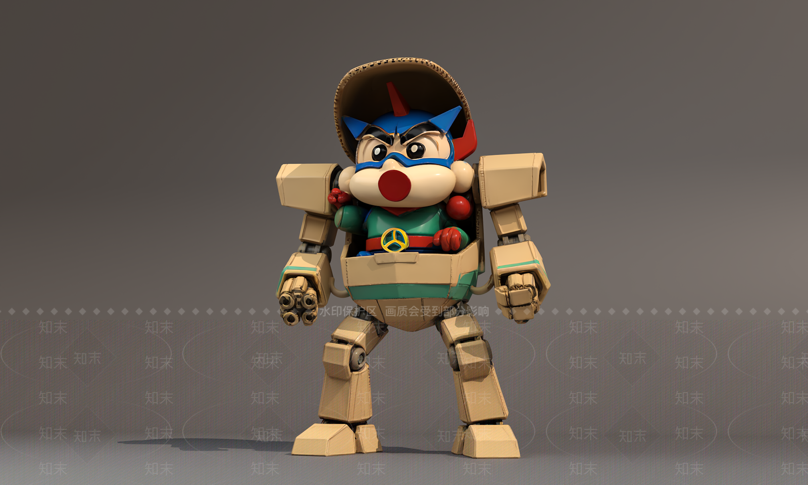 现代智能导购机器人3D模型下载【ID:1194376079】