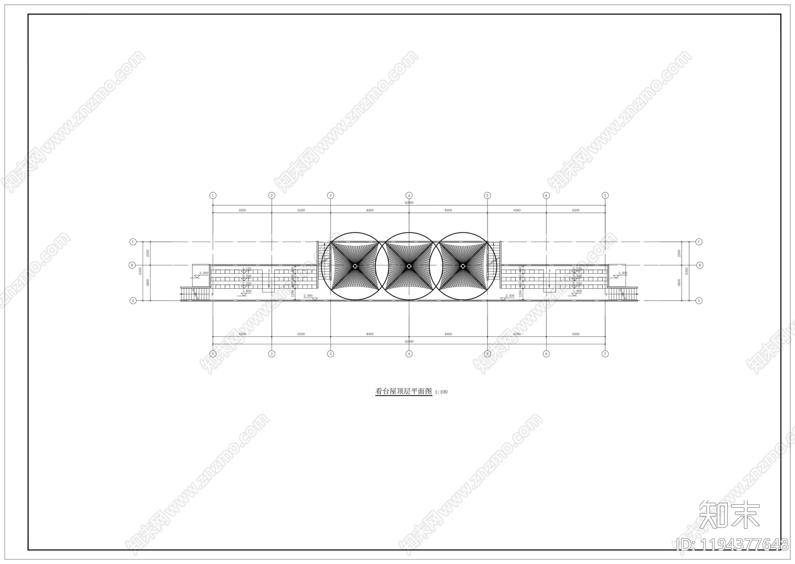 现代学校建筑cad施工图下载【ID:1194377648】