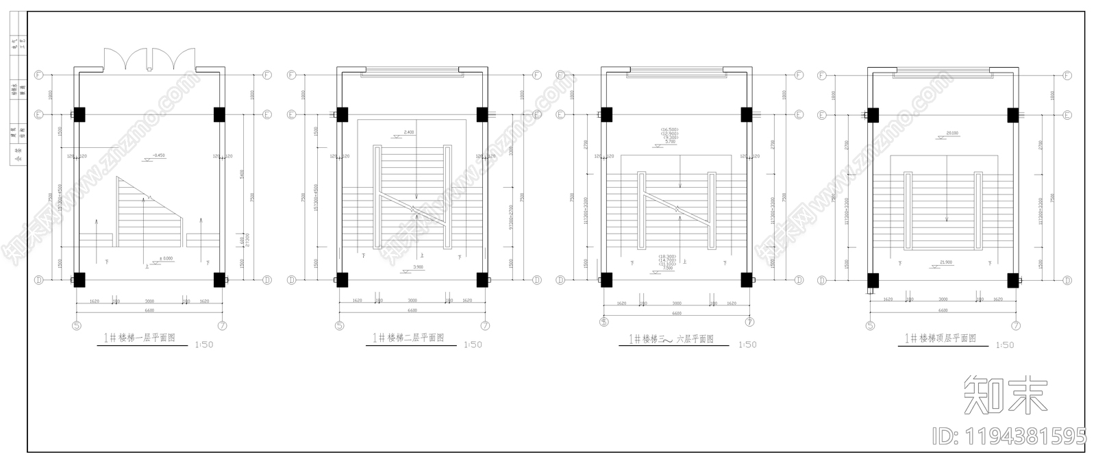现代学校建筑cad施工图下载【ID:1194381595】