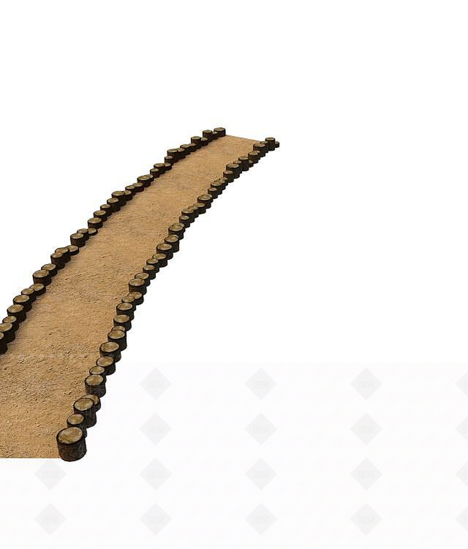 现代园林小品3D模型下载【ID:1194386996】