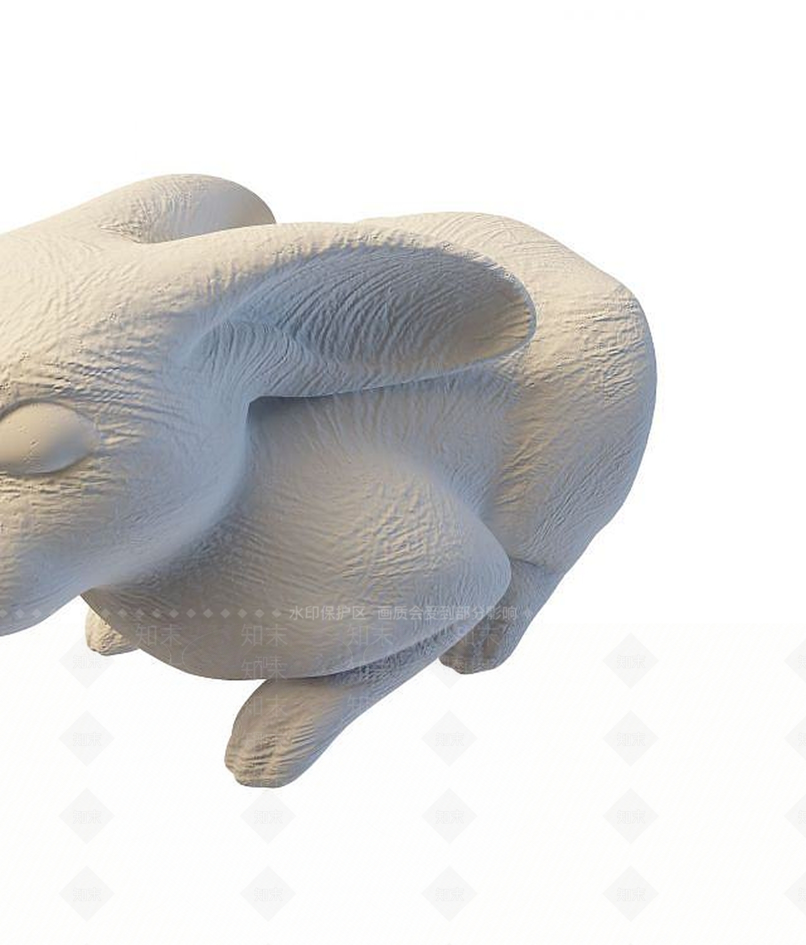 现代雕塑3D模型下载【ID:1194387491】