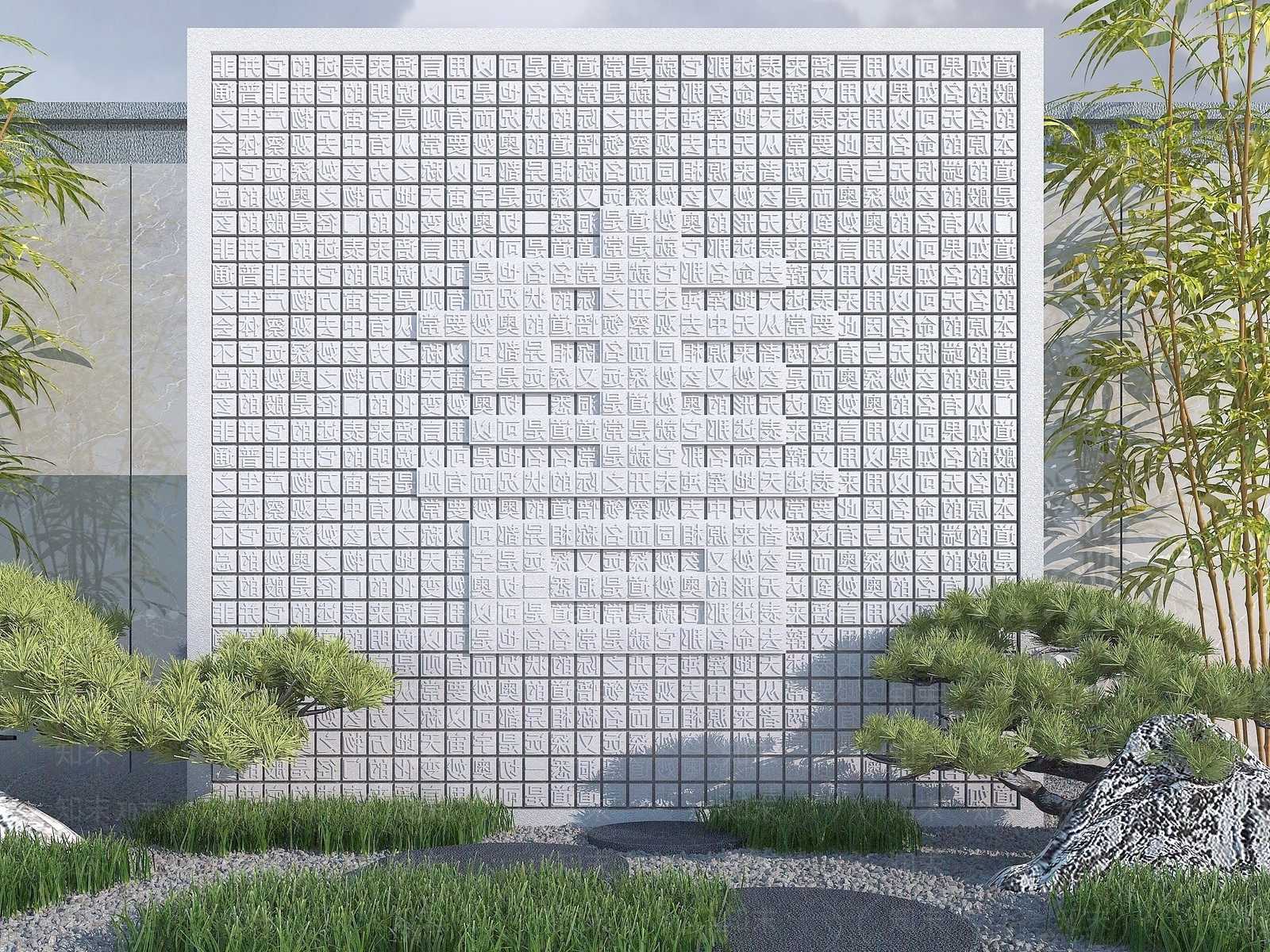 现代印刷术浮雕3D模型下载【ID:1194388213】