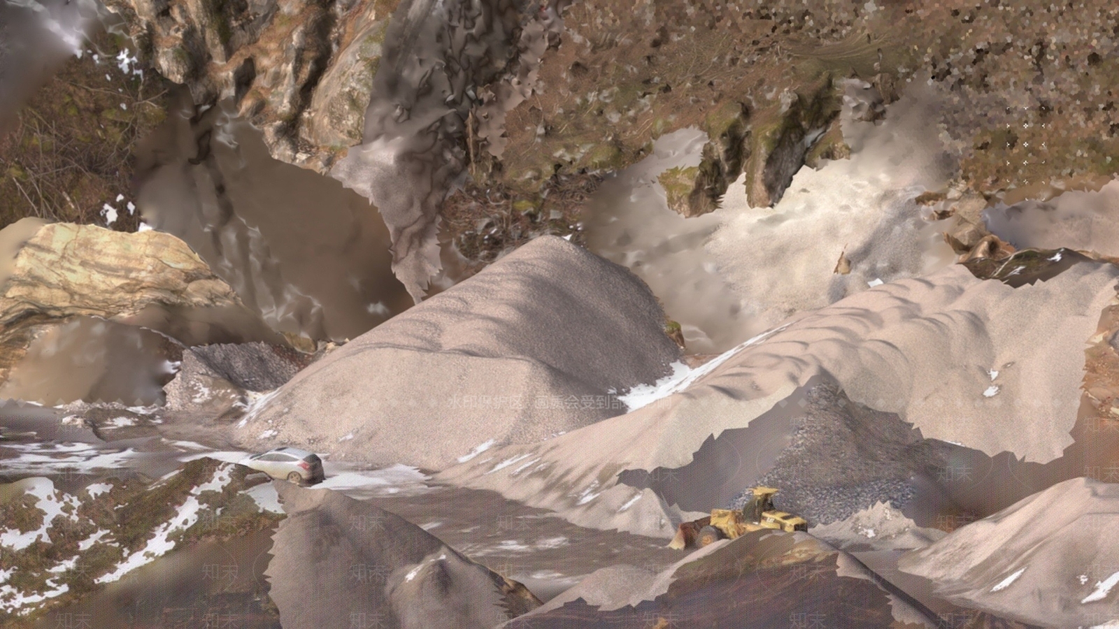 现代地形地貌3D模型下载【ID:1194389685】