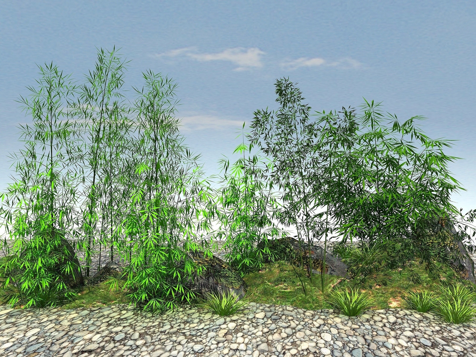 现代竹子3D模型下载【ID:1194389715】