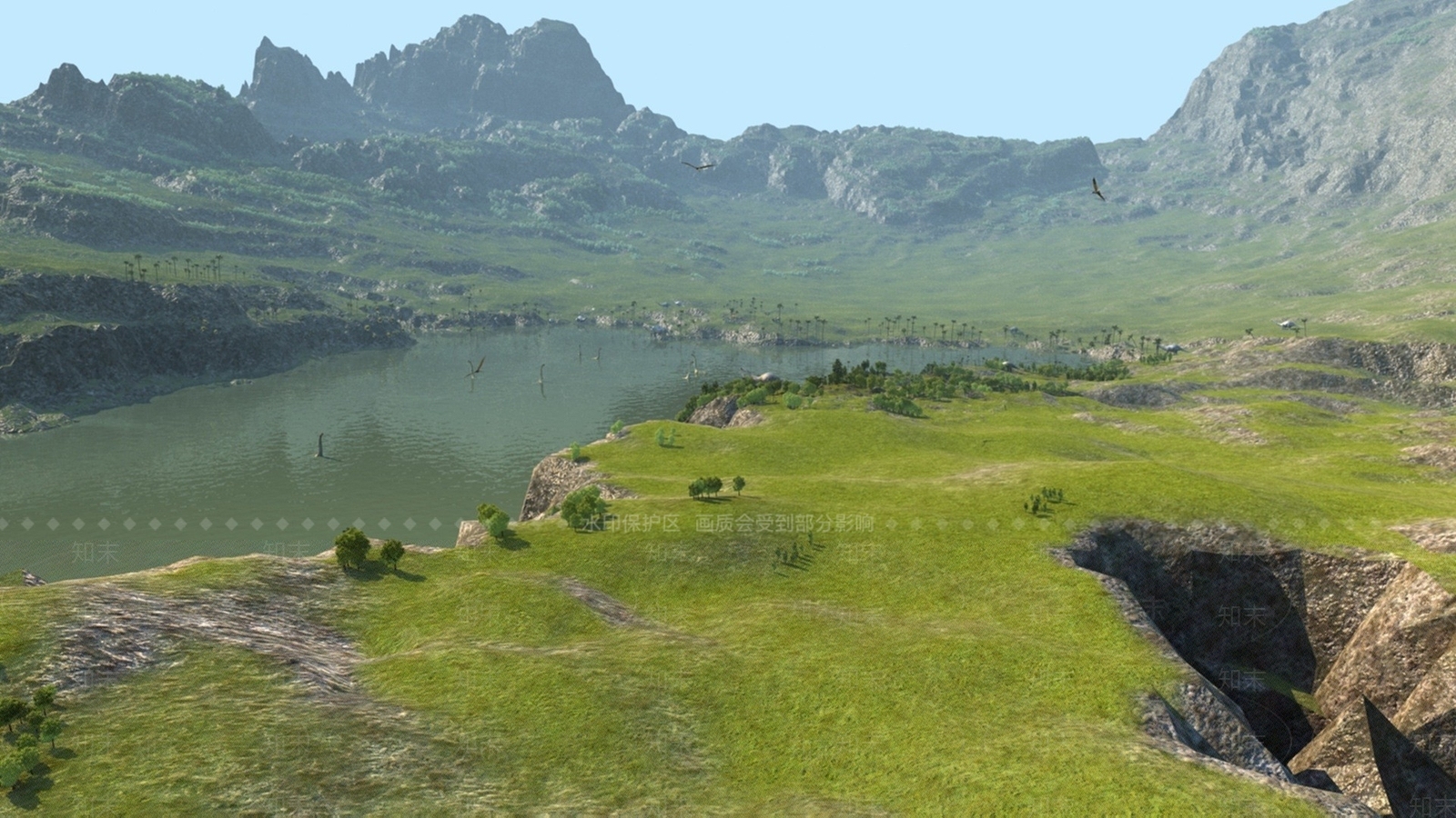 现代地形结构3D模型下载【ID:1194391411】