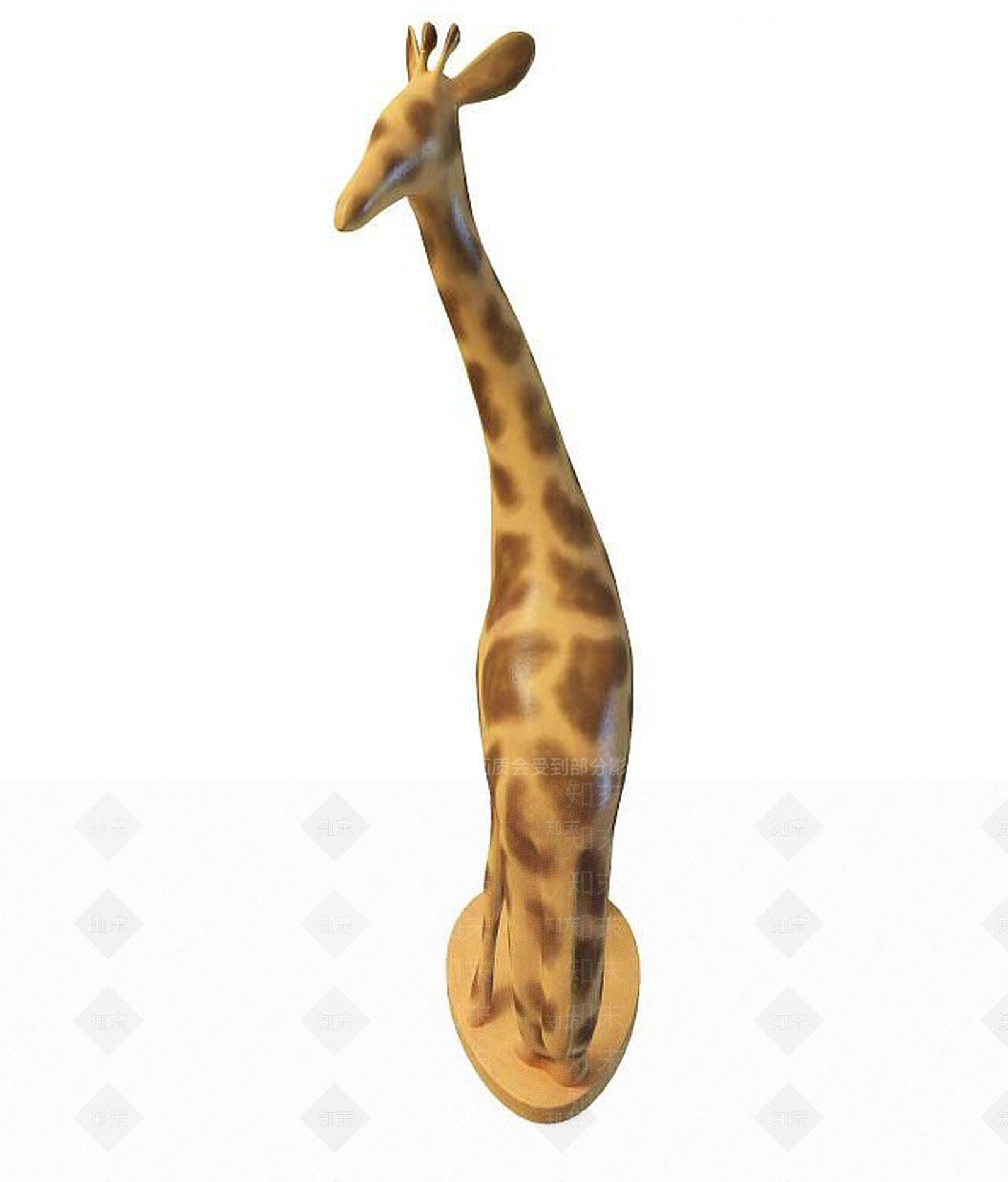 现代雕塑3D模型下载【ID:1194394982】