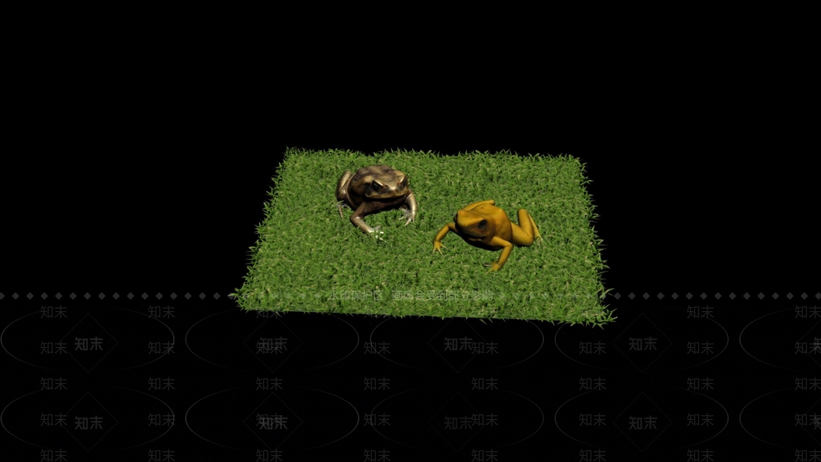 现代青蛙3D模型下载【ID:1194400465】