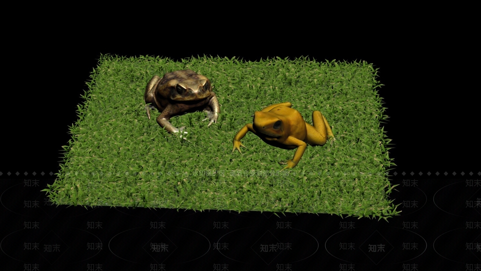 现代青蛙3D模型下载【ID:1194400465】
