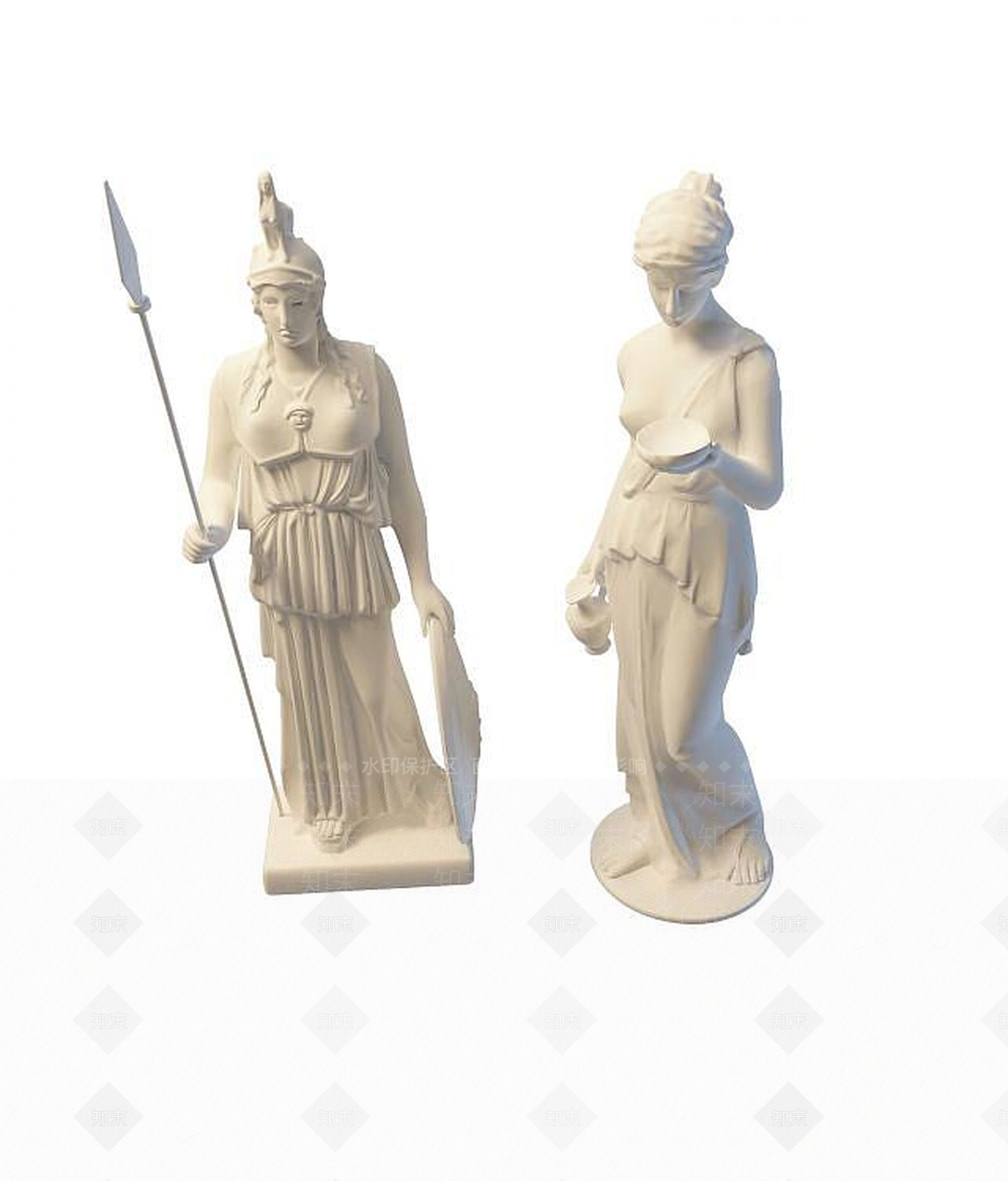 现代雕塑3D模型下载【ID:1194403068】
