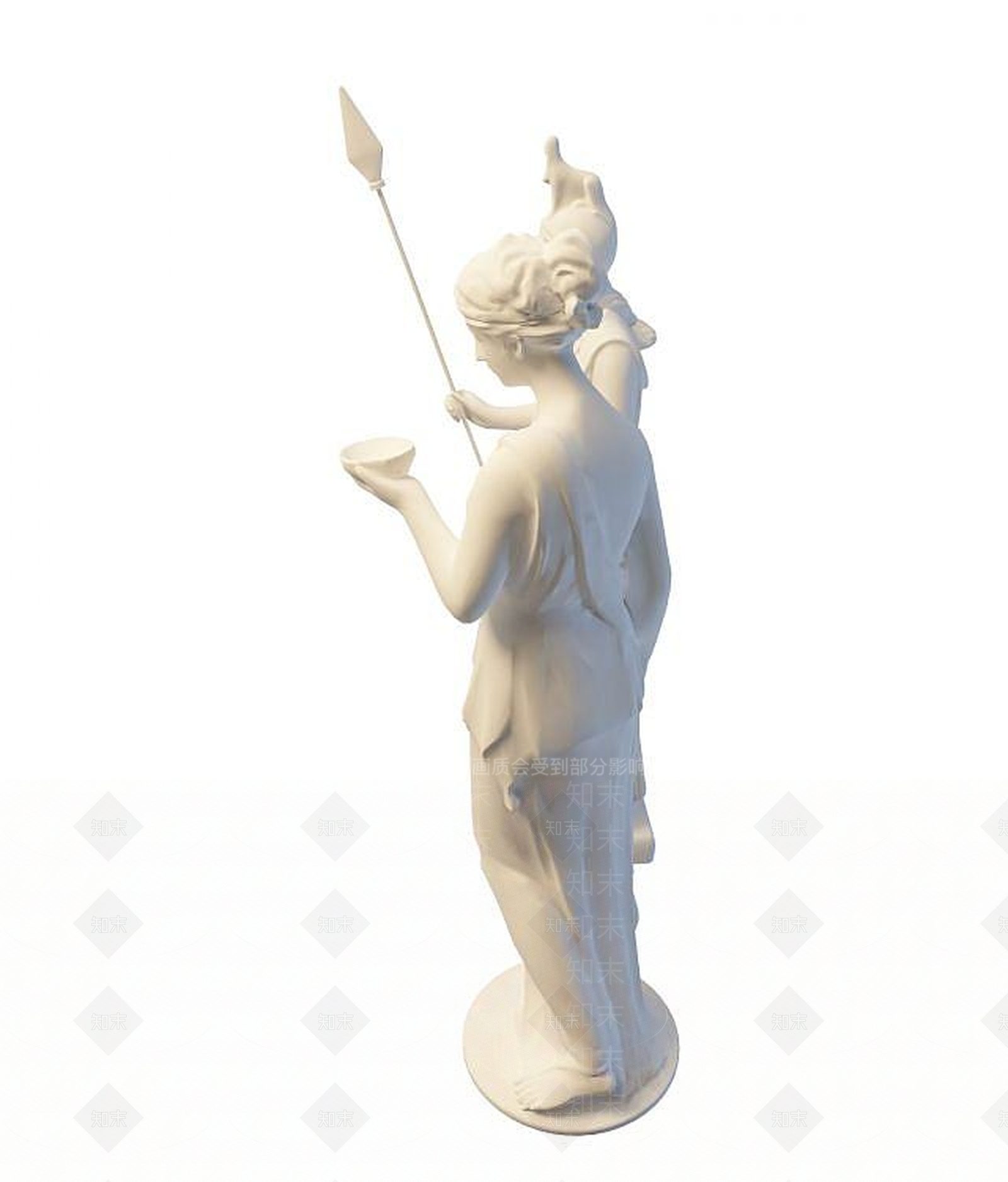 现代雕塑3D模型下载【ID:1194403068】