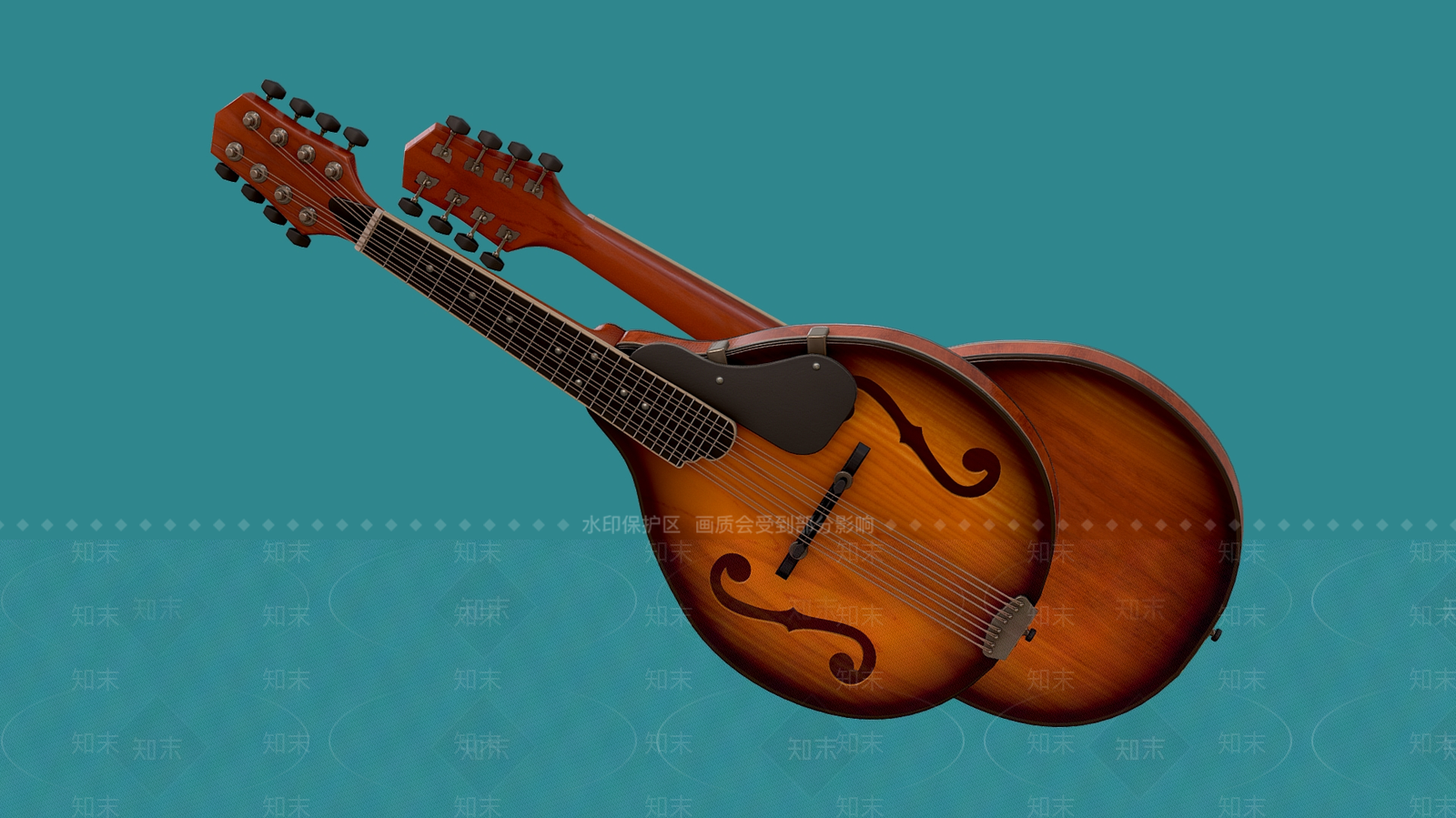 乐器3D模型下载【ID:1194403779】