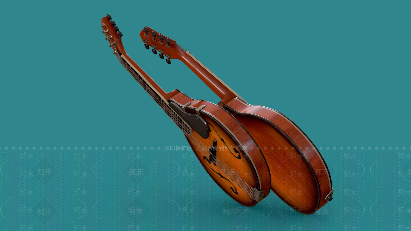乐器3D模型下载【ID:1194403779】