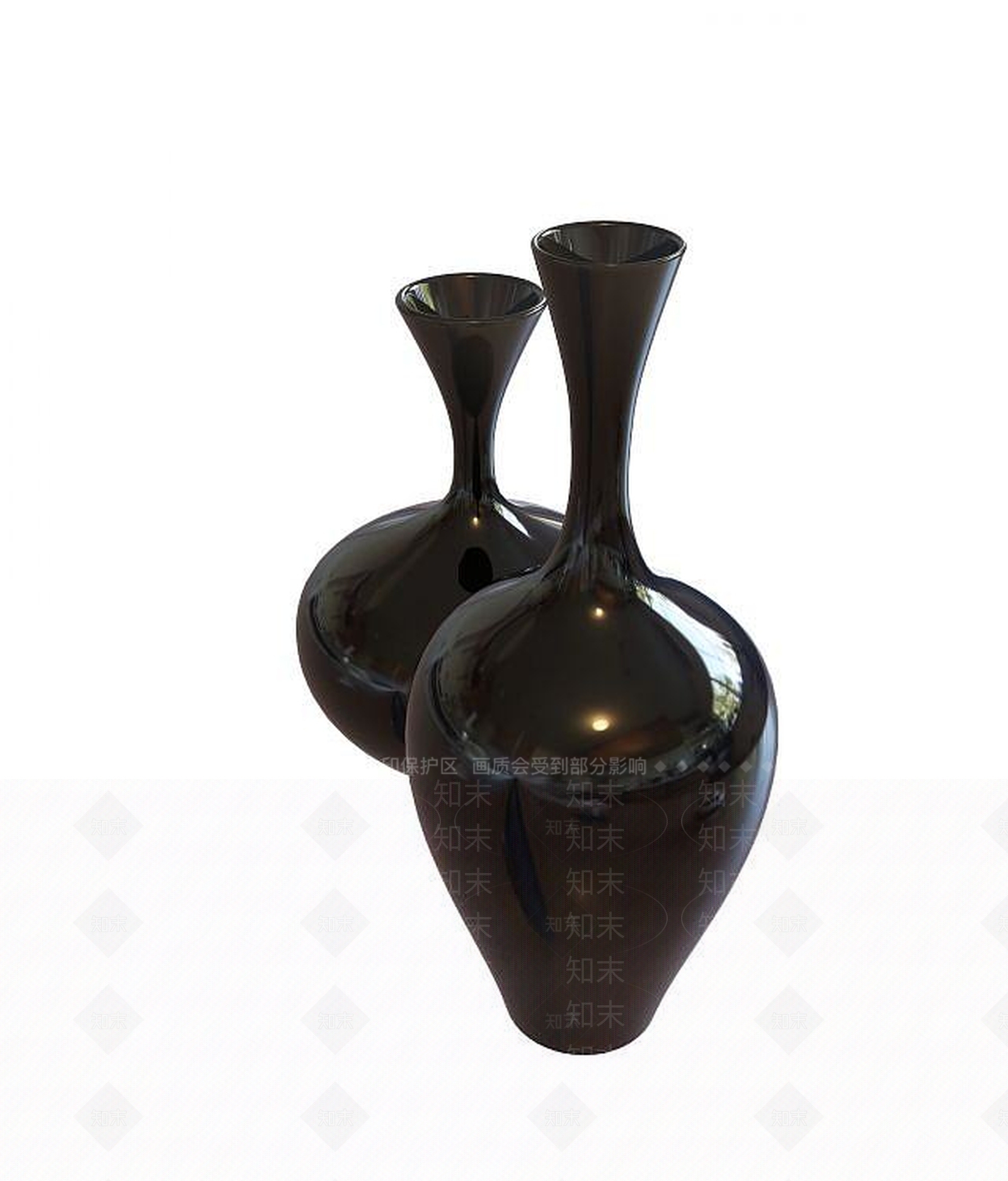 现代花瓶3D模型下载【ID:1194404207】