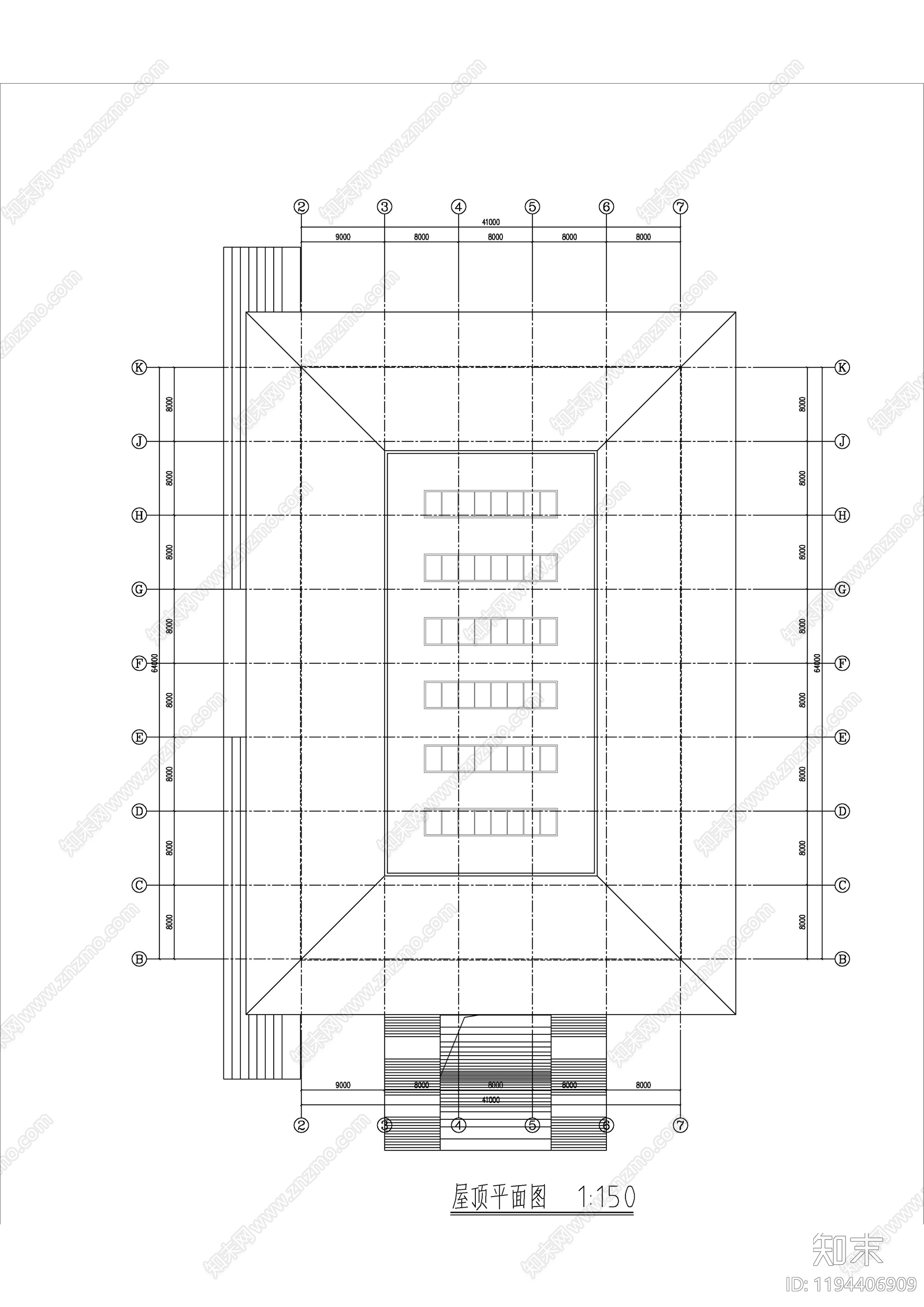 现代学校建筑cad施工图下载【ID:1194406909】