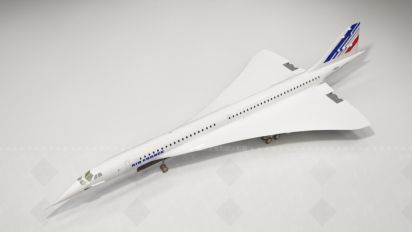 现代飞机3D模型下载【ID:1194407694】