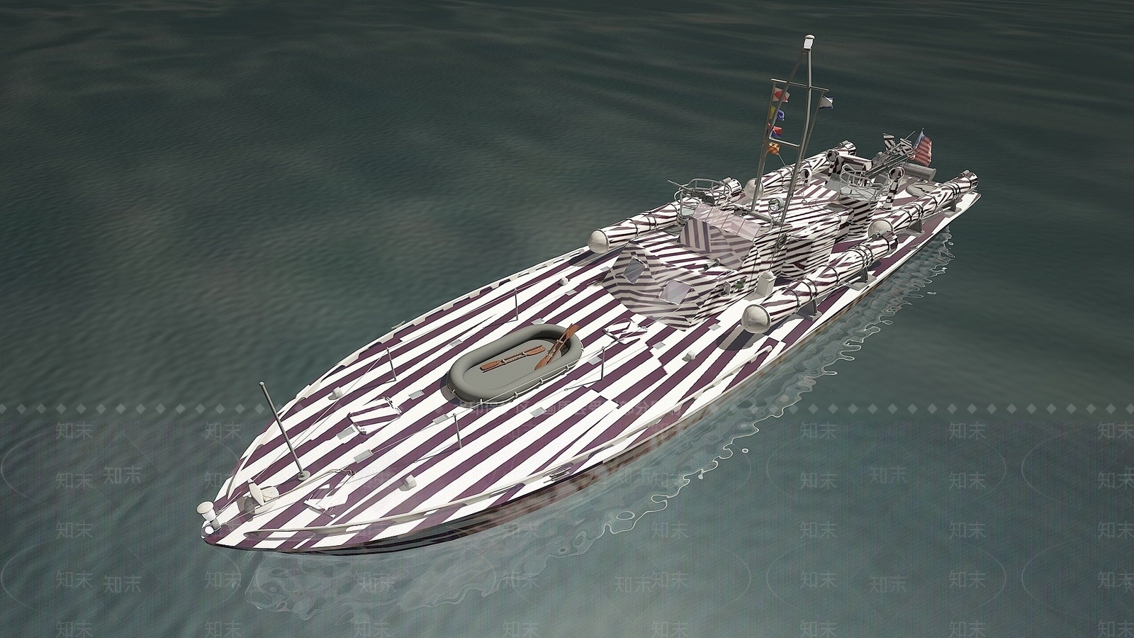 现代海船3D模型下载【ID:1194408151】