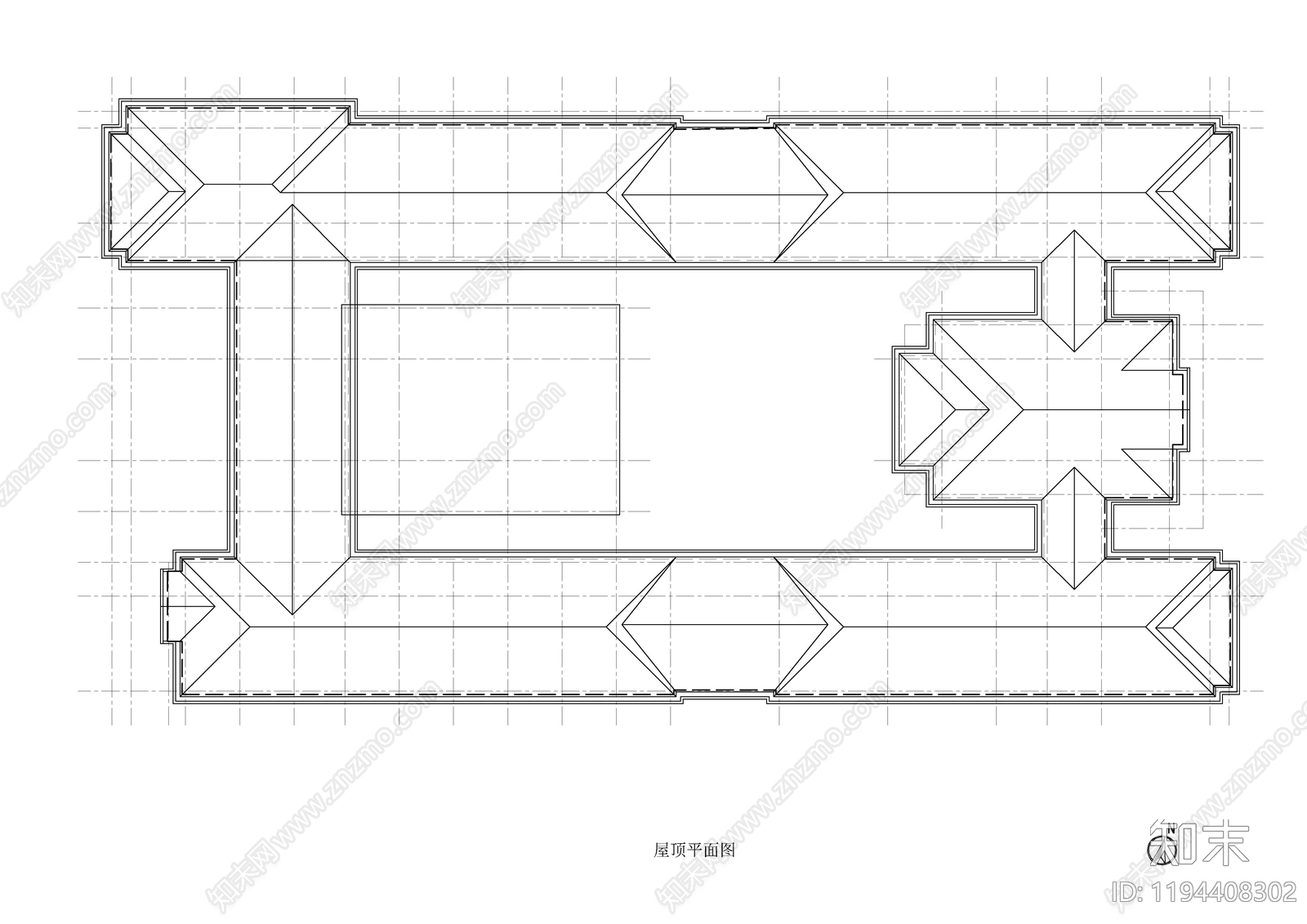 现代学校建筑cad施工图下载【ID:1194408302】