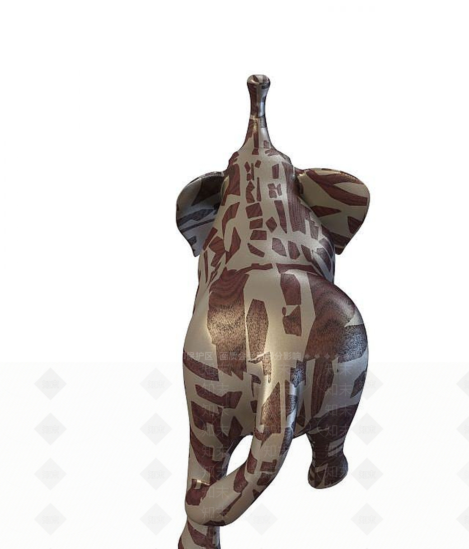 现代雕塑3D模型下载【ID:1194409000】
