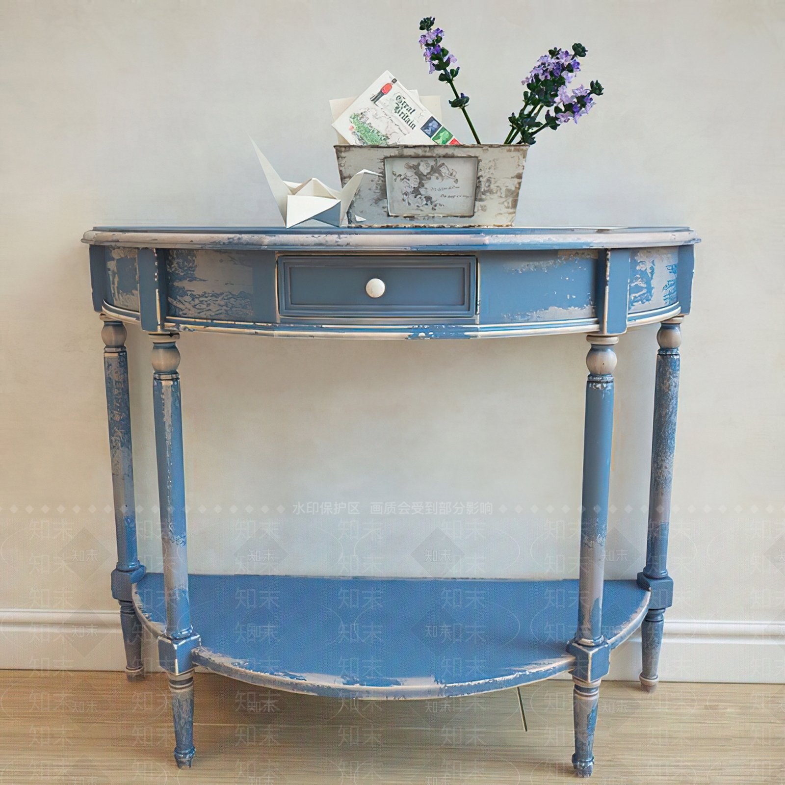 欧式玄关柜3D模型下载【ID:1194409786】