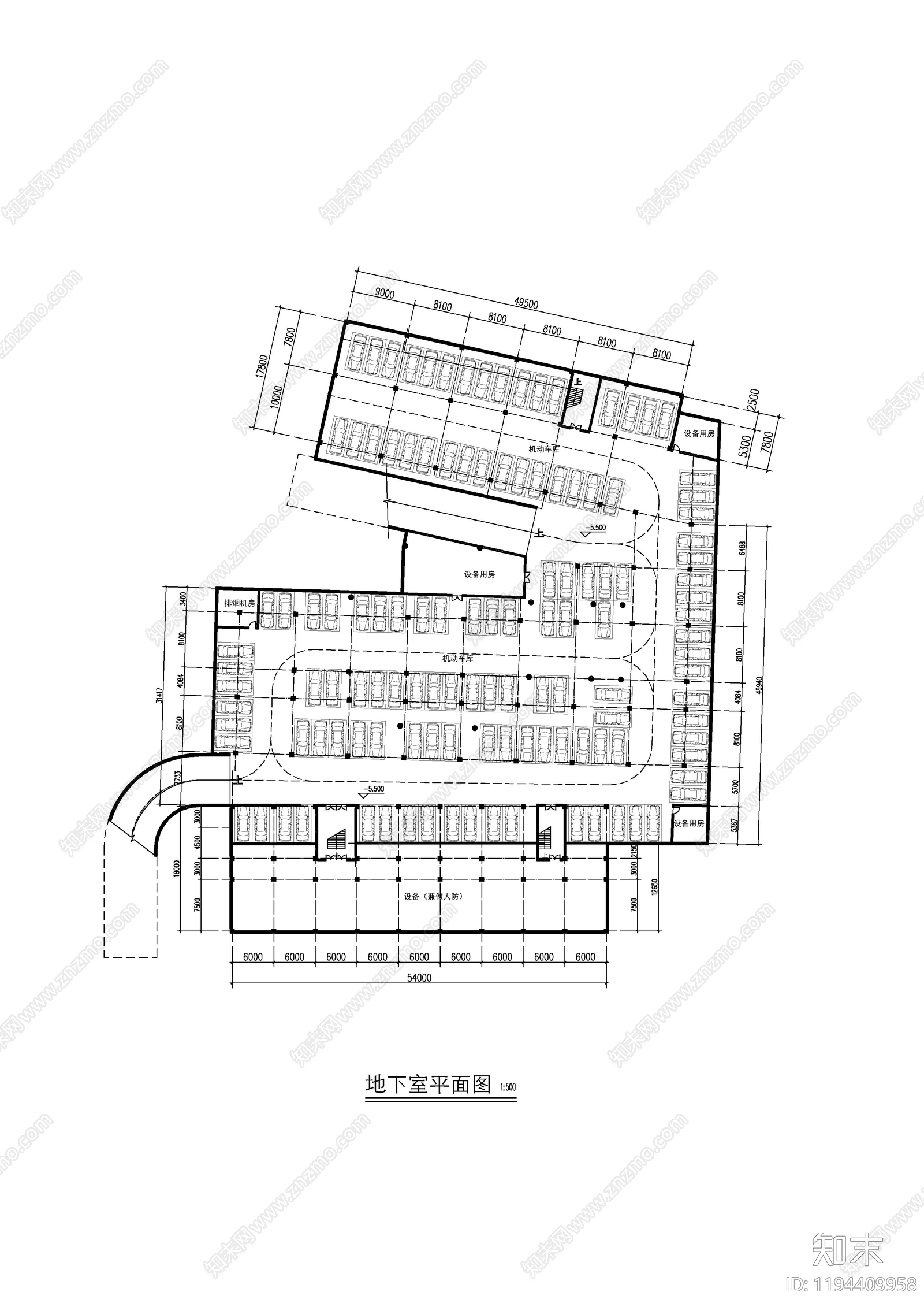 现代学校建筑cad施工图下载【ID:1194409958】