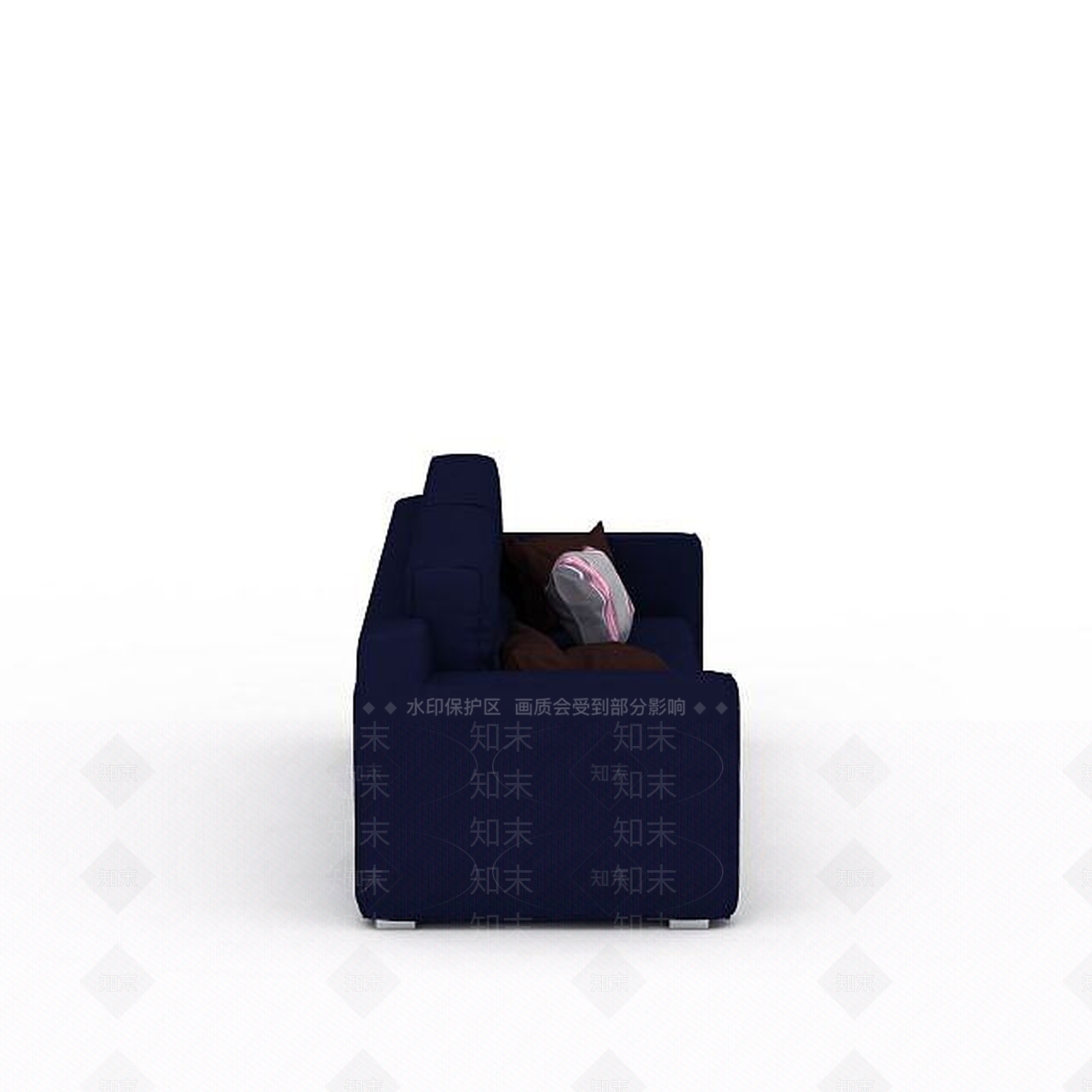 现代双人沙发3D模型下载【ID:1194422577】
