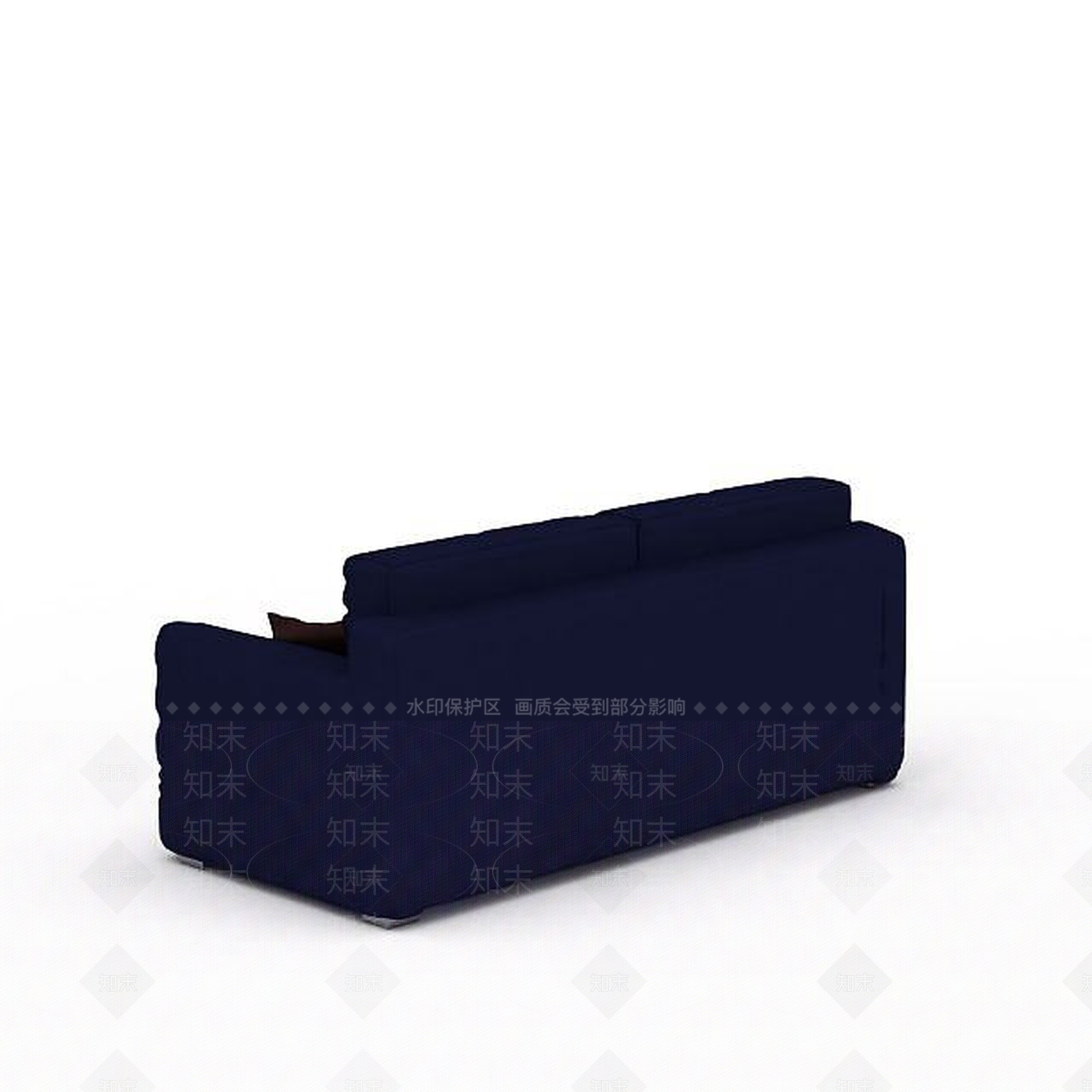 现代双人沙发3D模型下载【ID:1194422577】