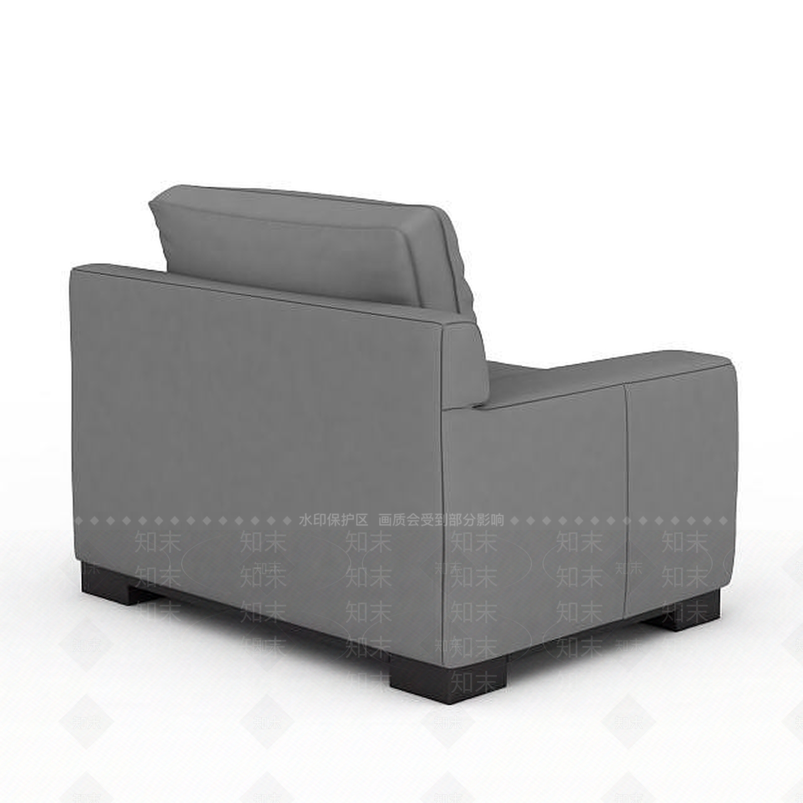 现代双人沙发3D模型下载【ID:1198956012】
