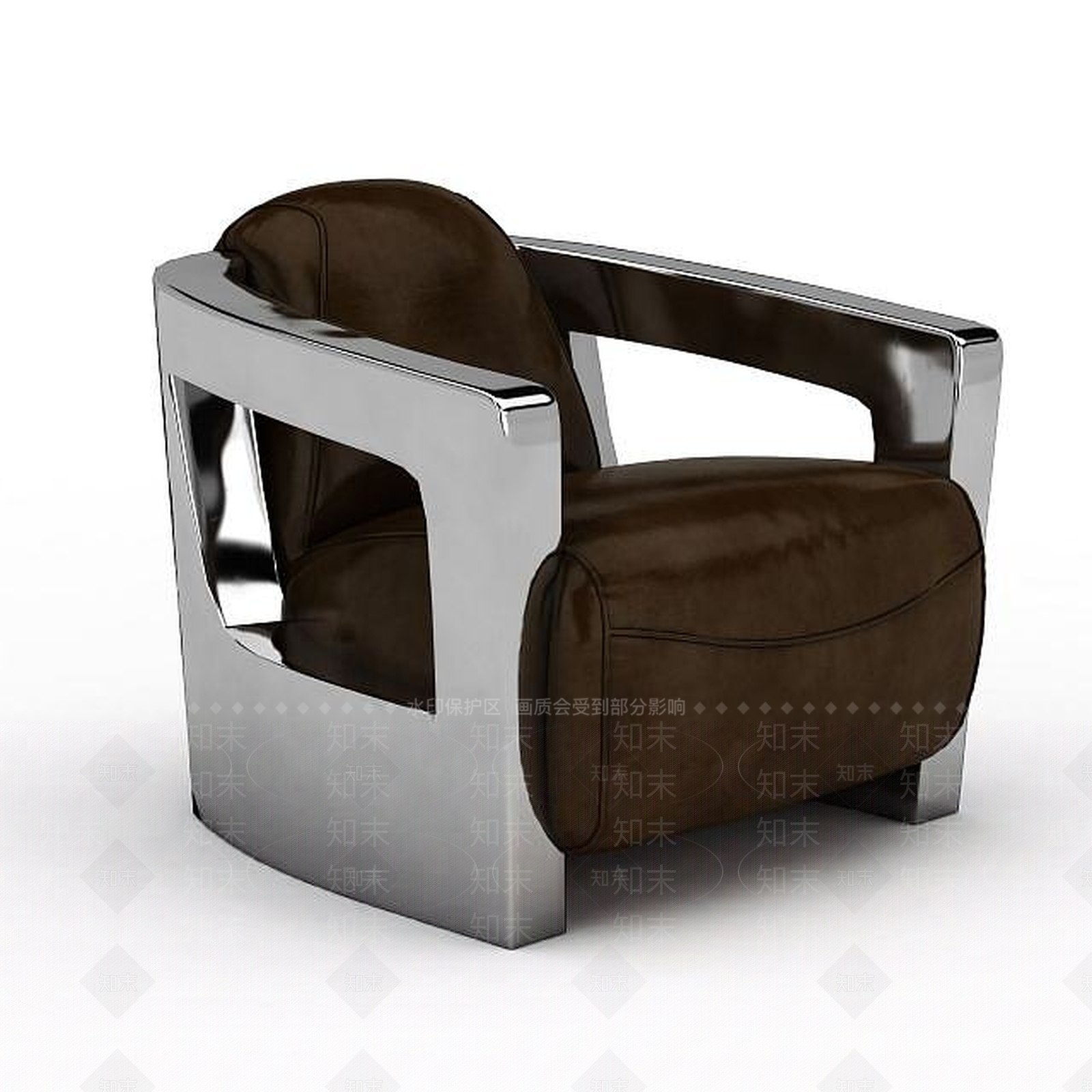 现代双人沙发3D模型下载【ID:1194423152】