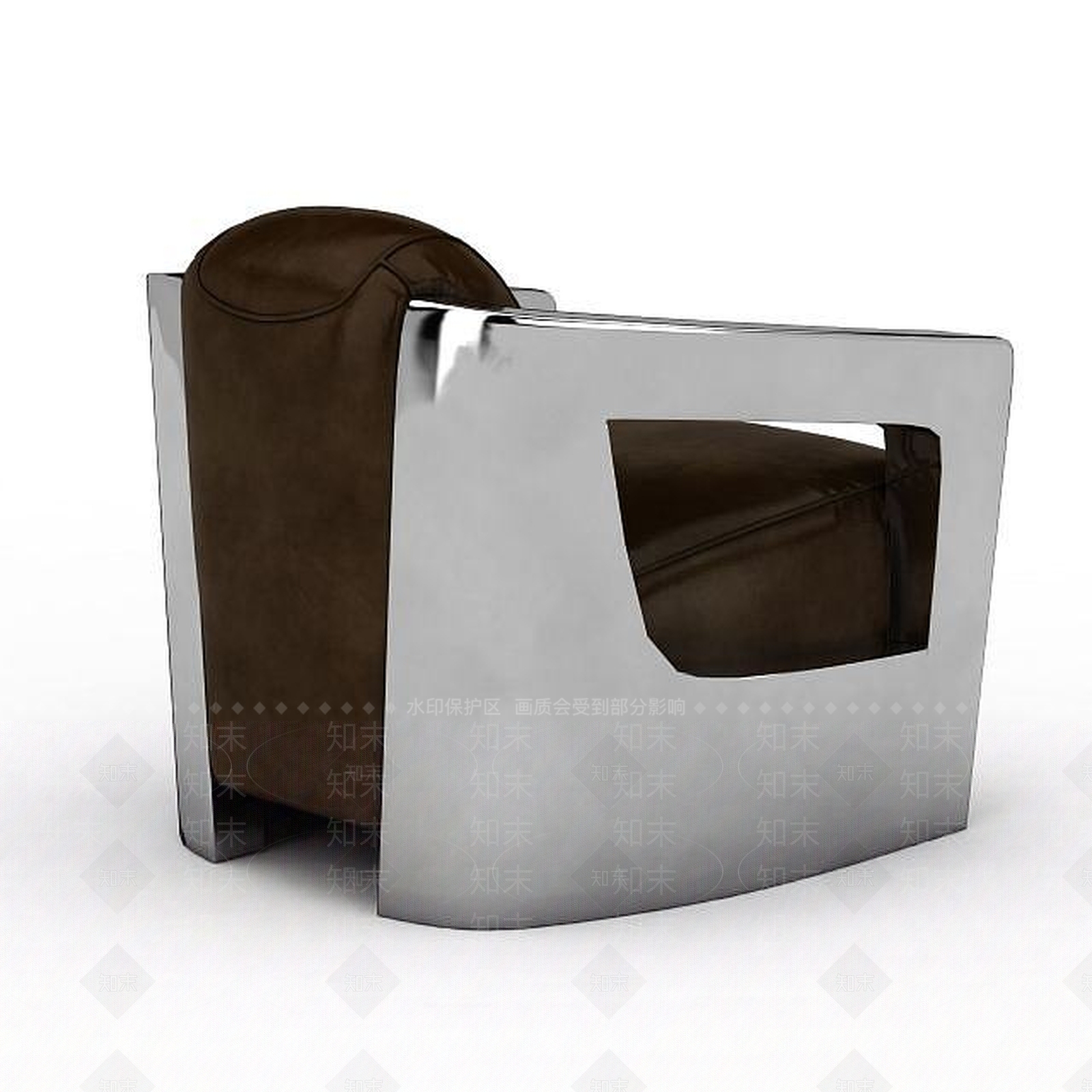 现代双人沙发3D模型下载【ID:1194423152】